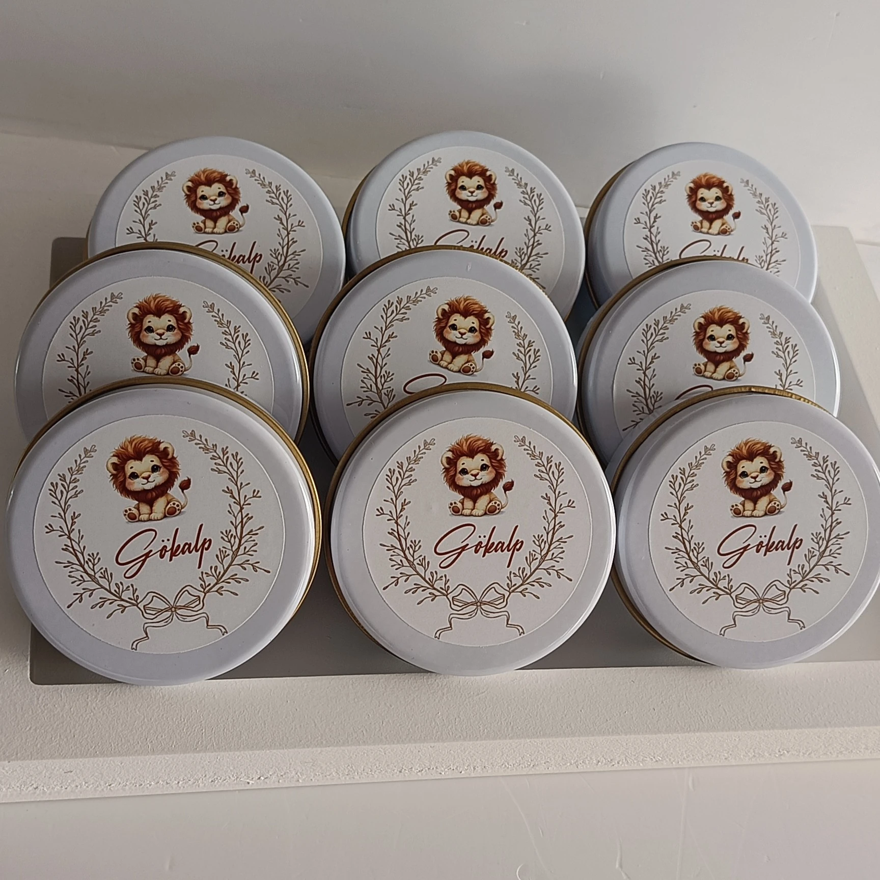 ASLAN TEMALI METAL MUM