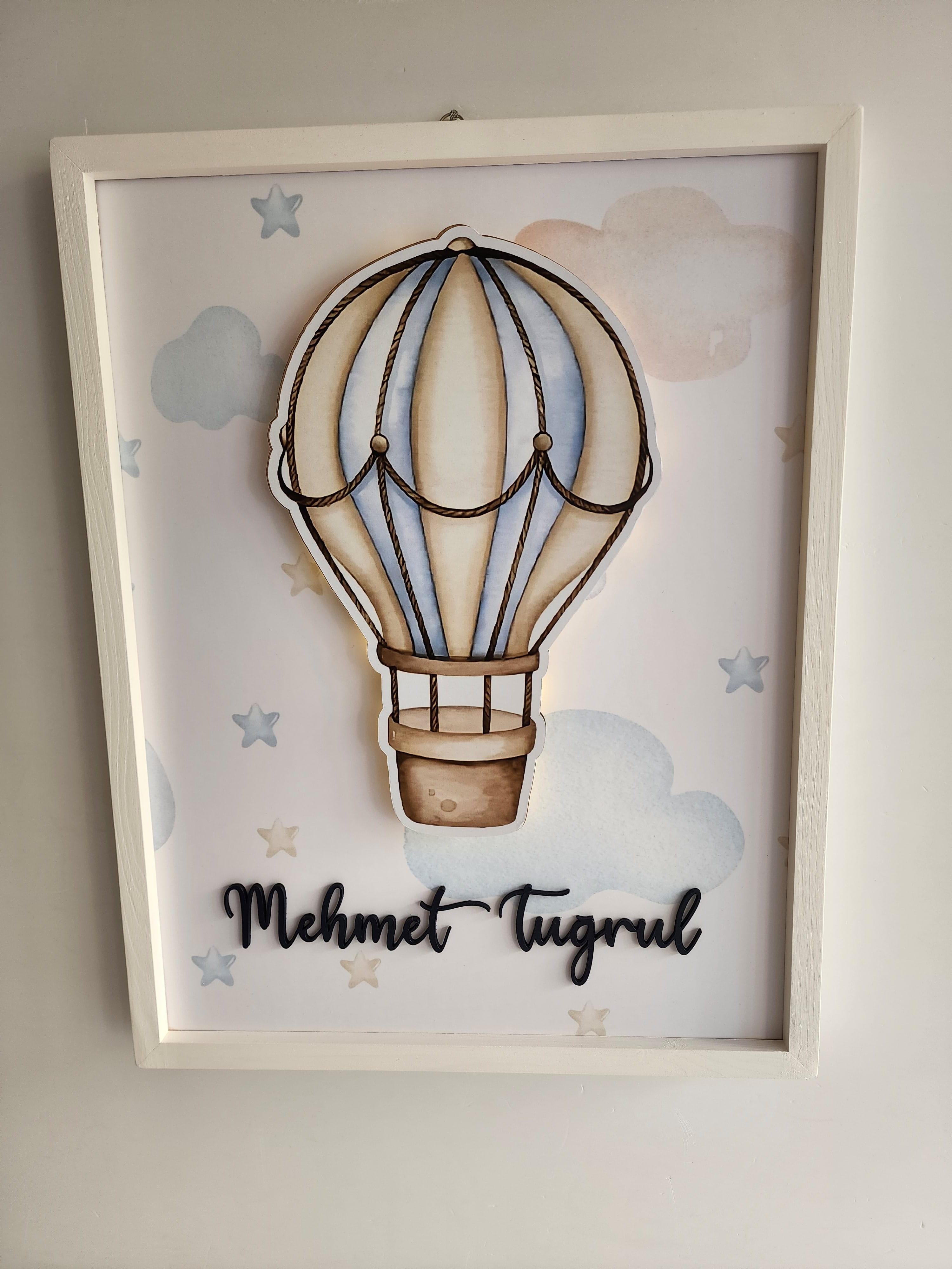 UÇAN BALON TEMALI KAPI SÜSÜ