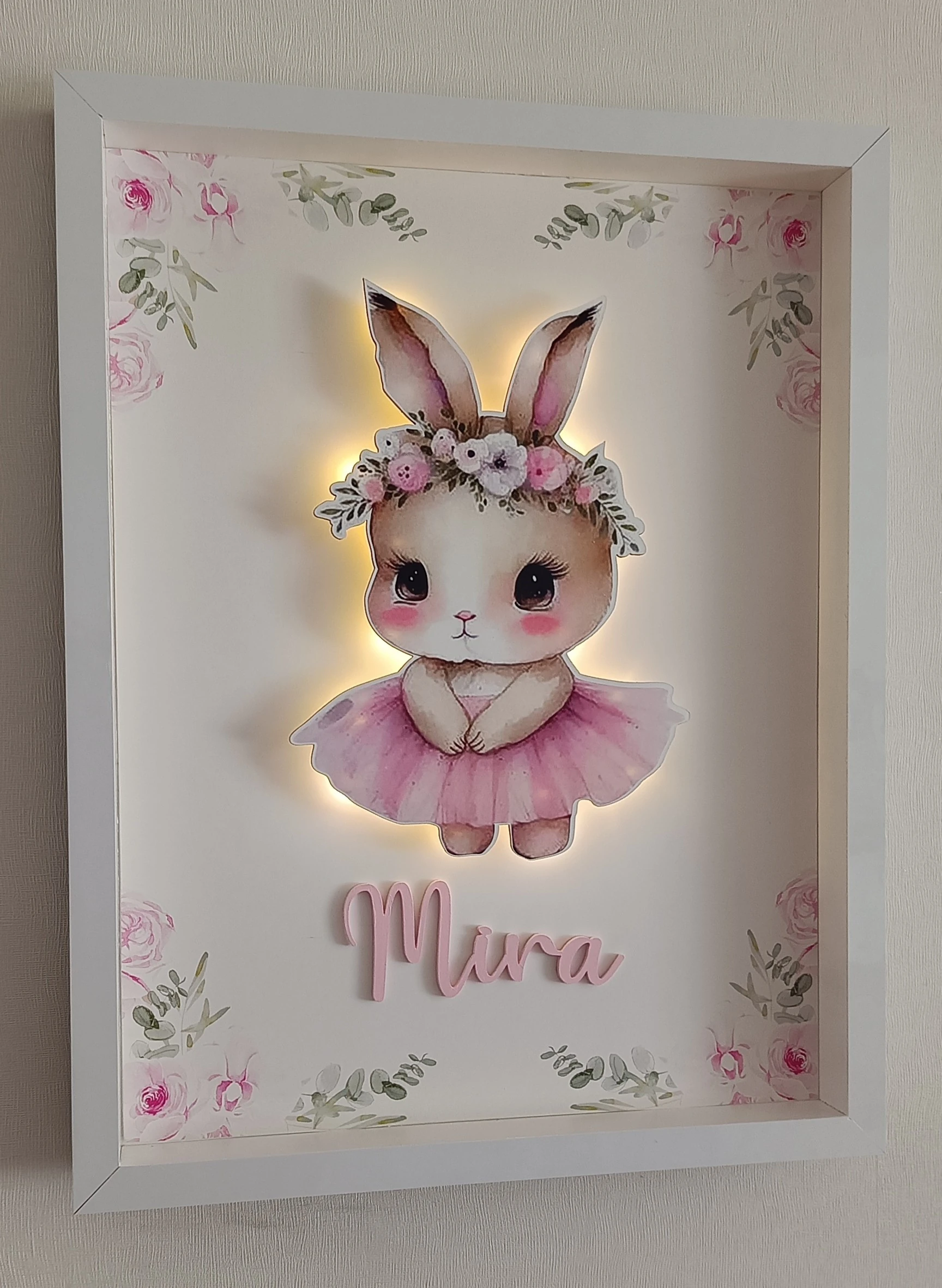 TAVŞAN TEMALI KAPI SÜSÜ