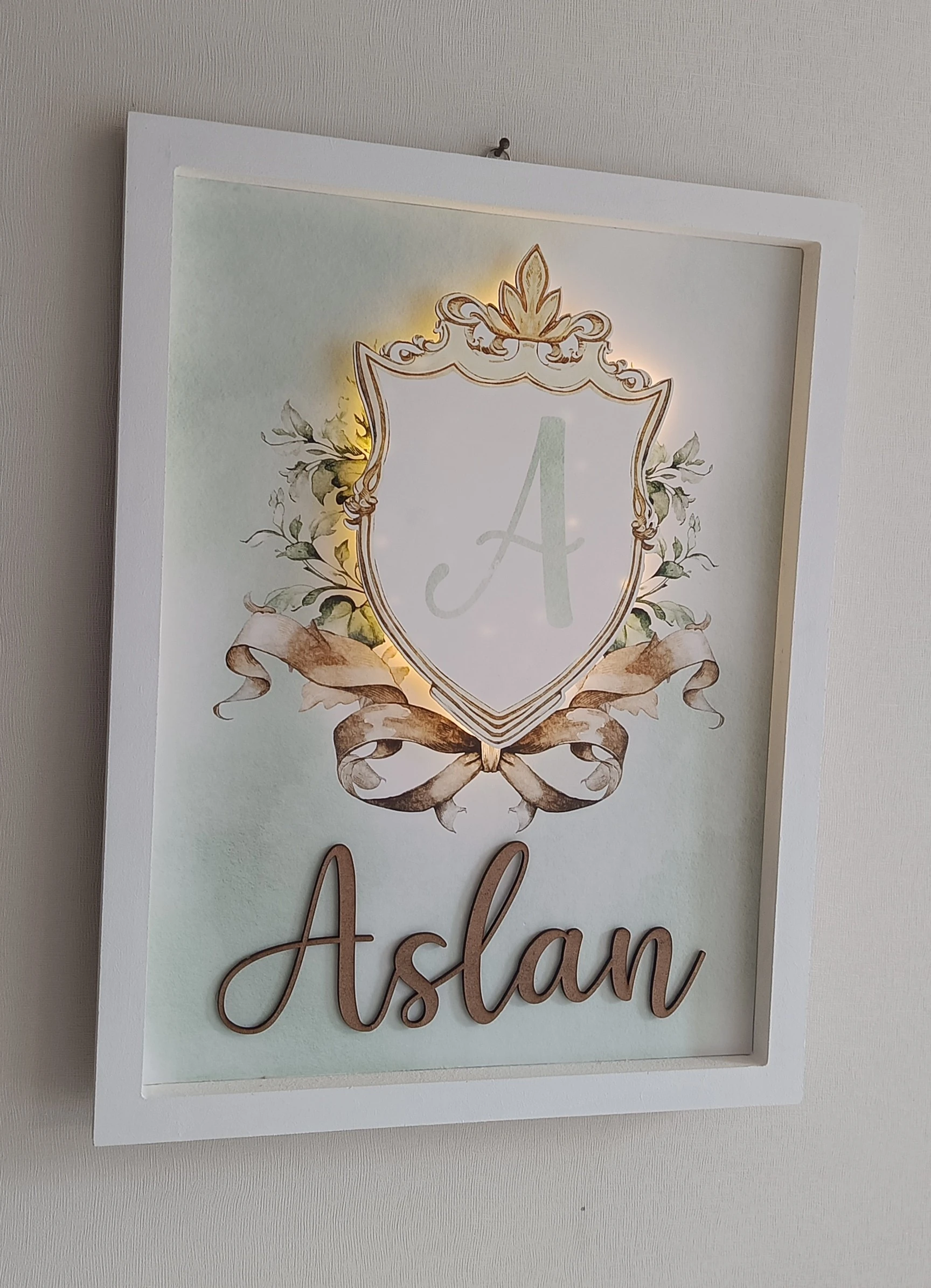 ÇERÇEVE TEMALI KAPI SÜSÜ