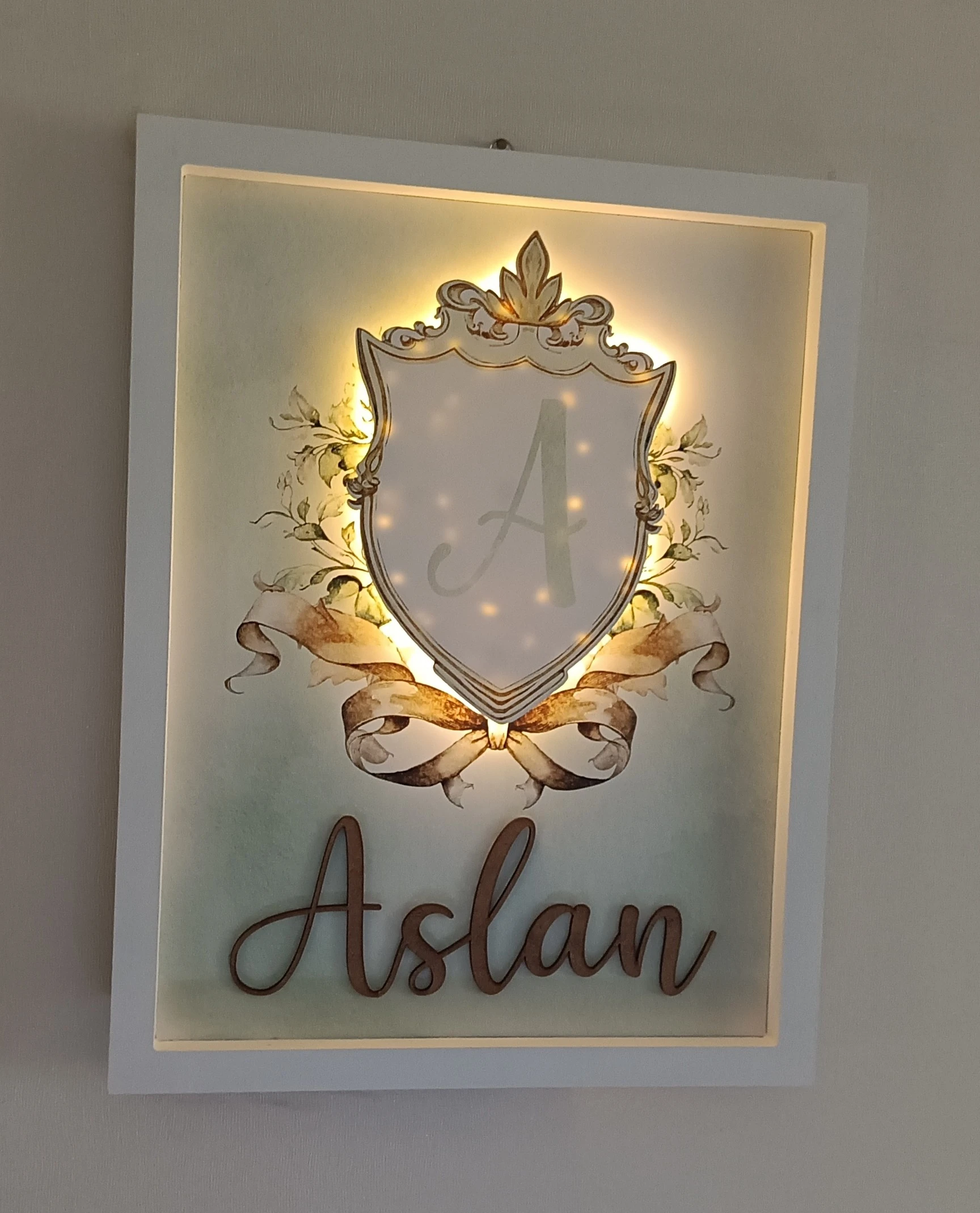 ÇERÇEVE TEMALI KAPI SÜSÜ