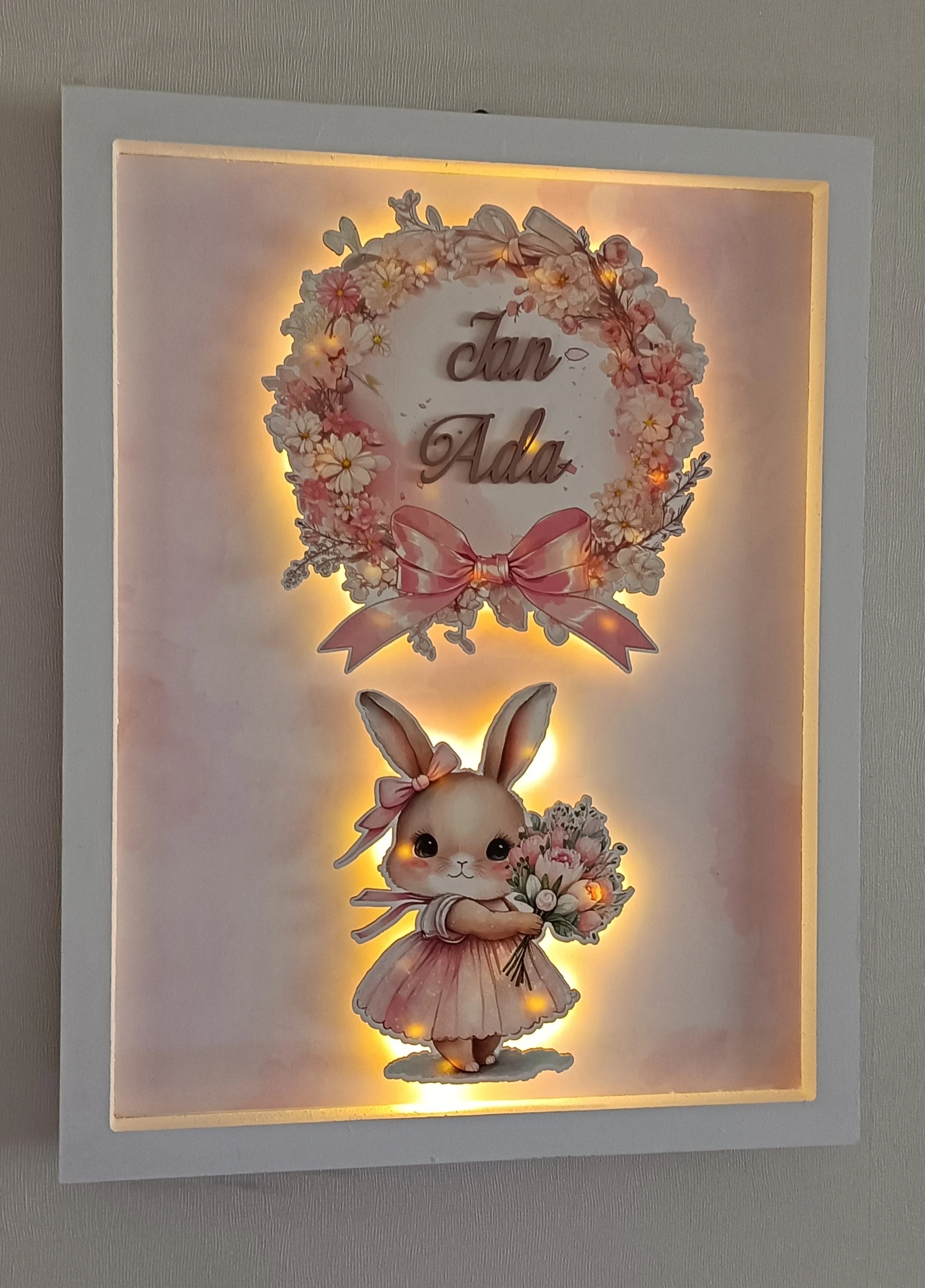 ÇİÇEK TEMALI KAPI SÜSÜ