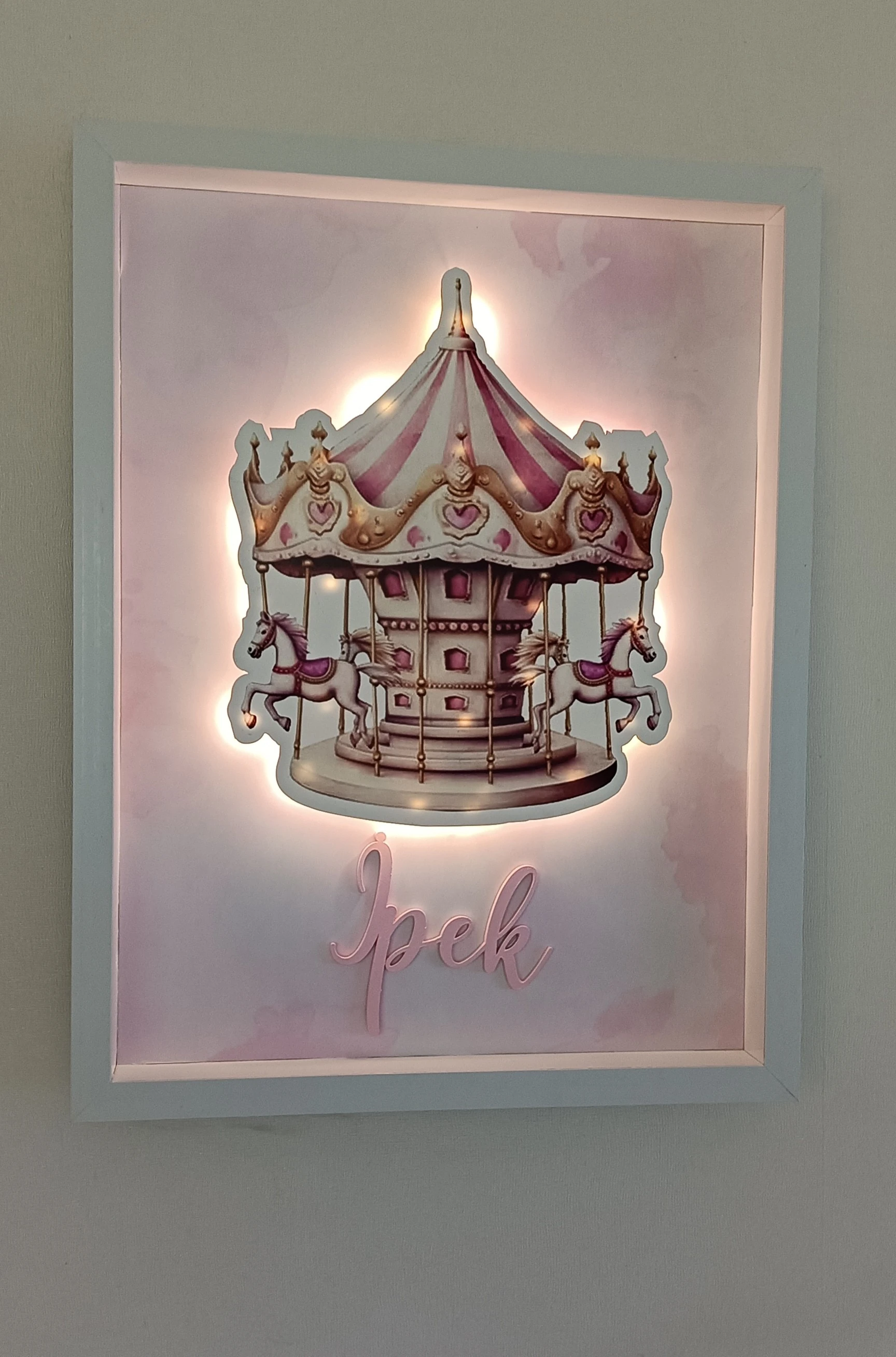 ATLIKARINCA TEMALI KAPI SÜSÜ