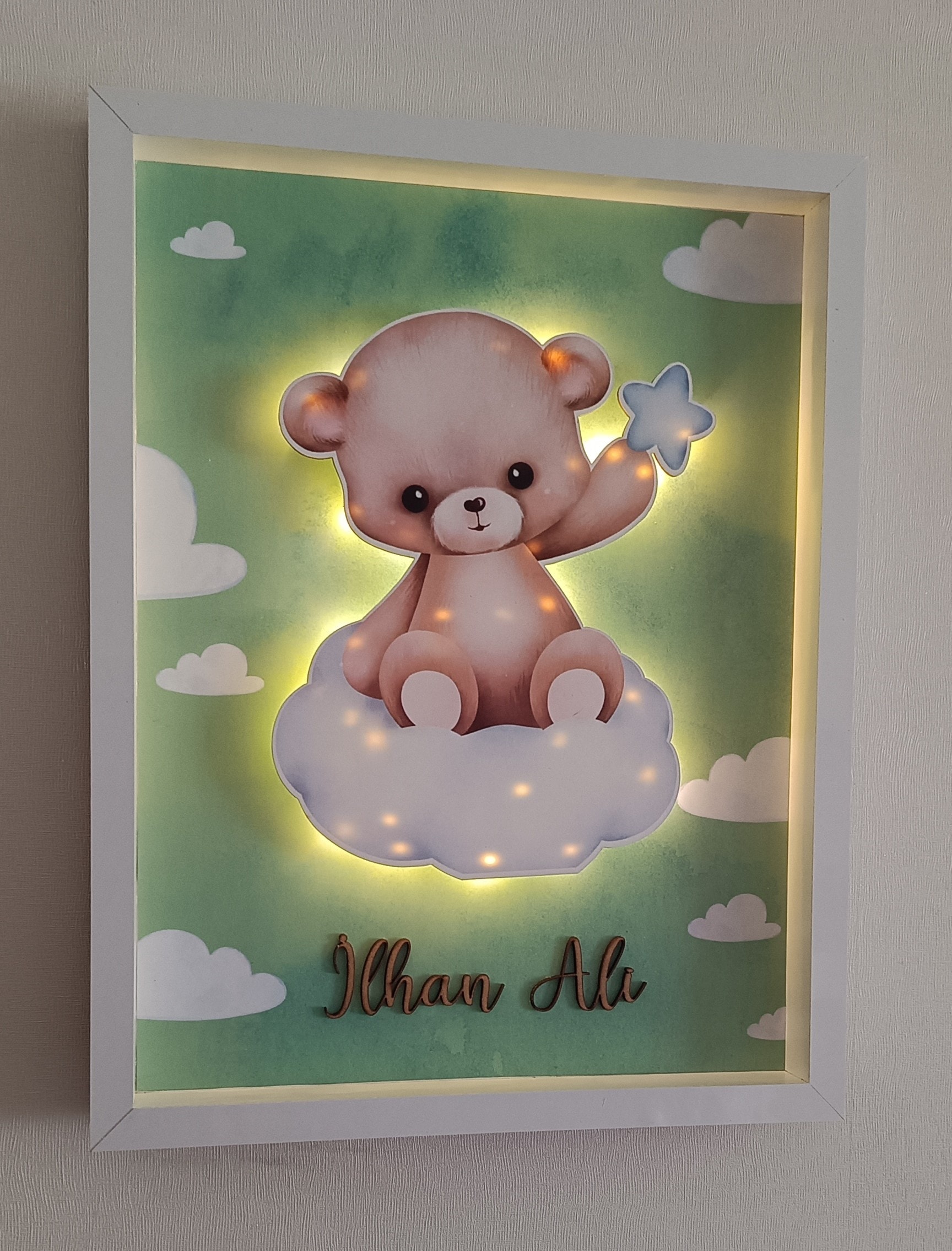 AYICIK TEMALI KAPI SÜSÜ