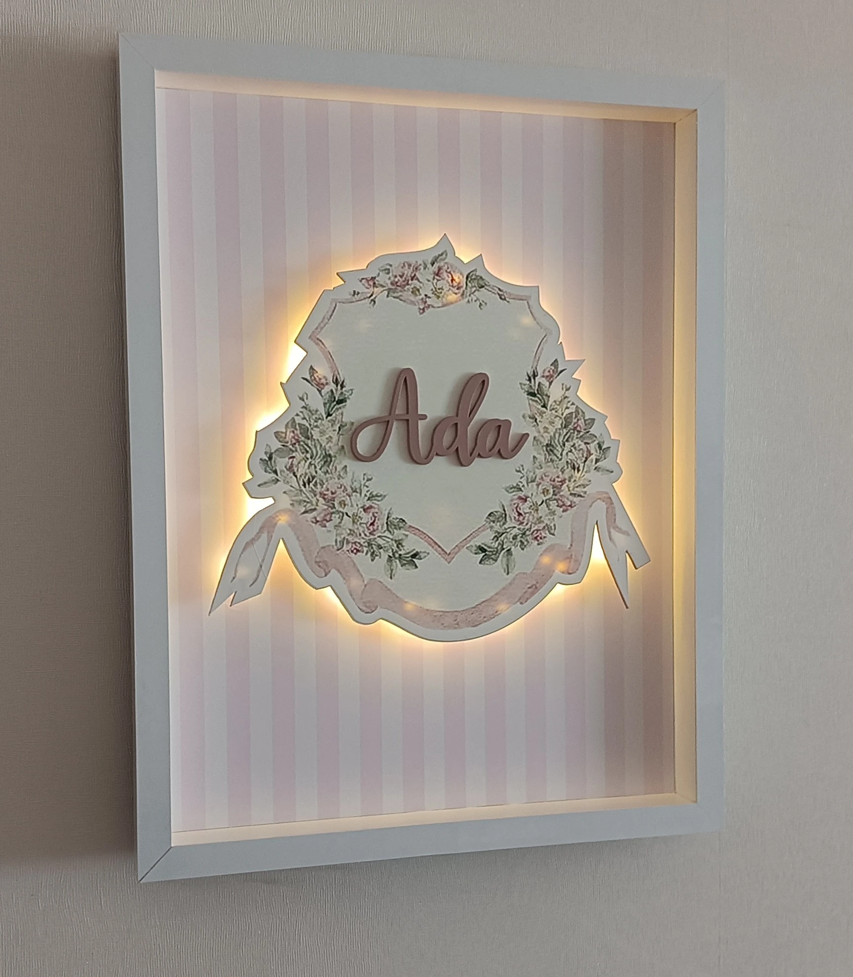 ÇİÇEK TEMALI KAPI SÜSÜ