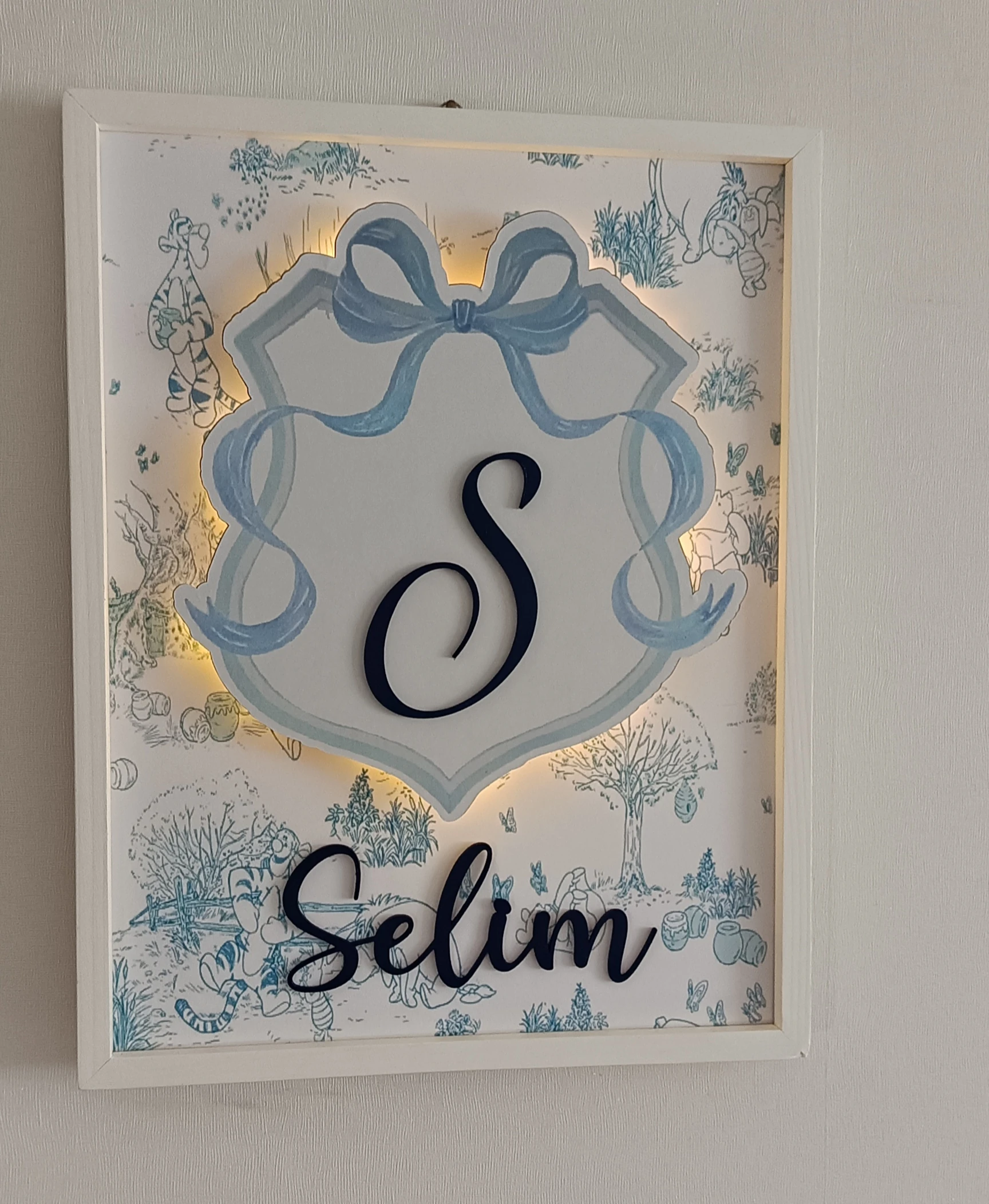 ÇERÇEVE TEMALI KAPI SÜSÜ