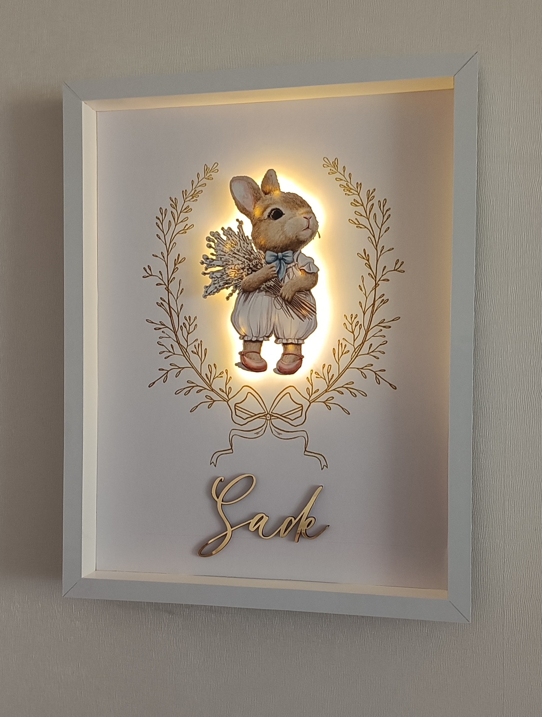 TAVŞANTEMALI KAPI SÜSÜ