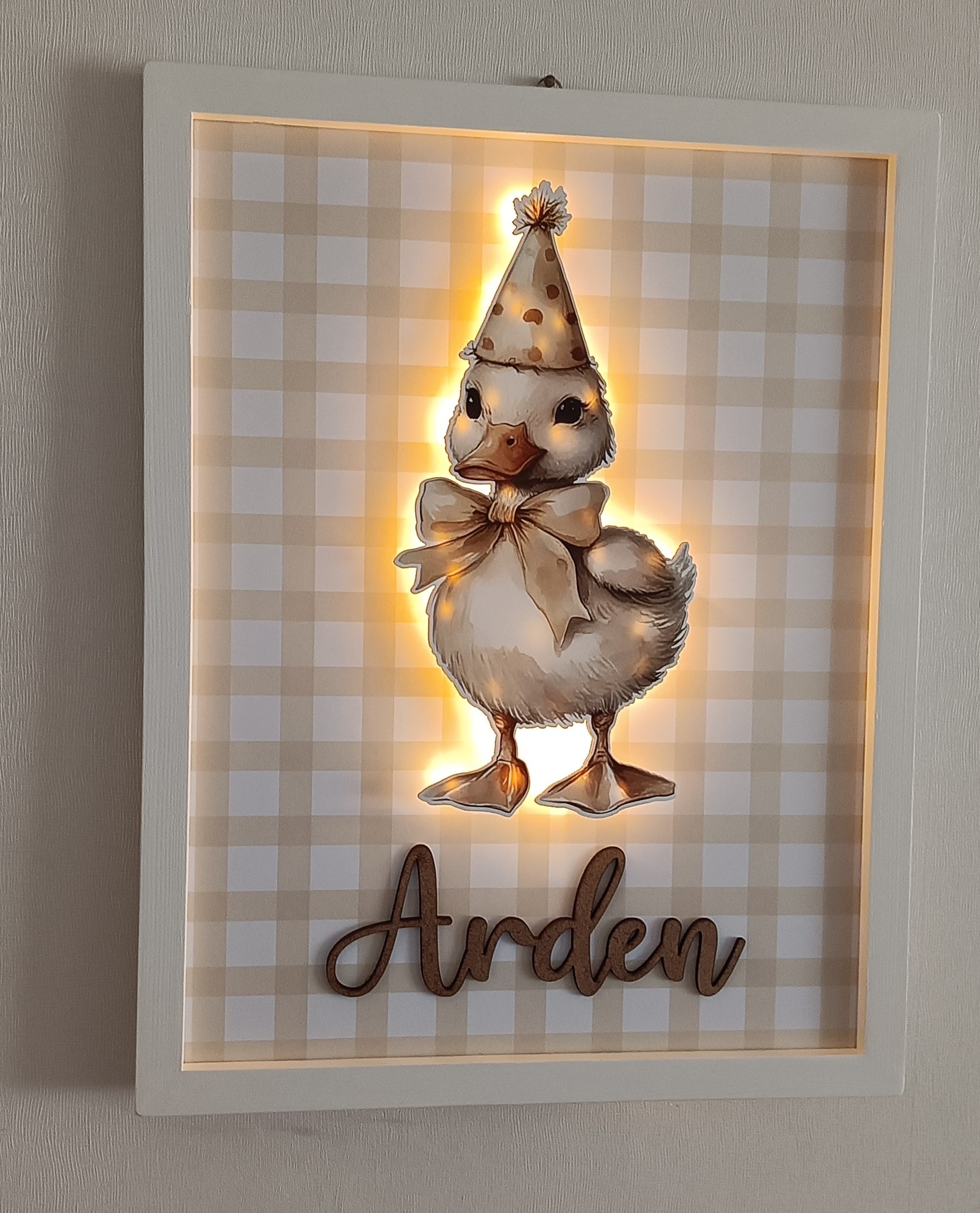 ÖRDEK TEMALI KAPI SÜSÜ