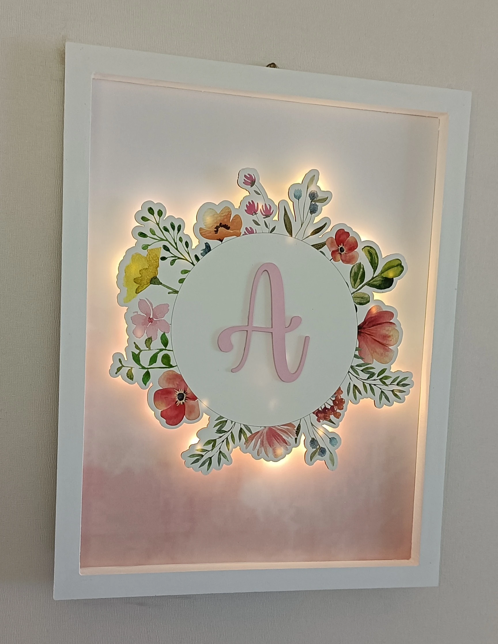 ÇİÇEK TEMALI KAPI SÜSÜ