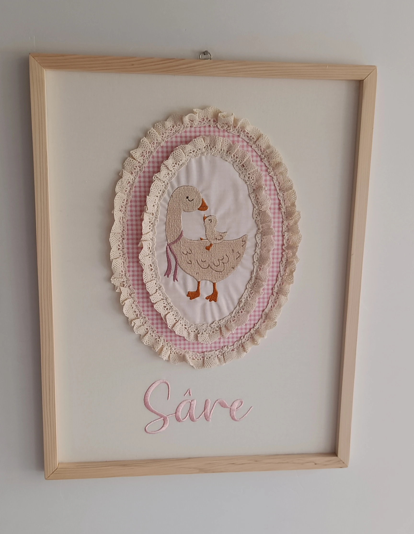 ÖRDEK TEMALI KAPI SÜSÜ