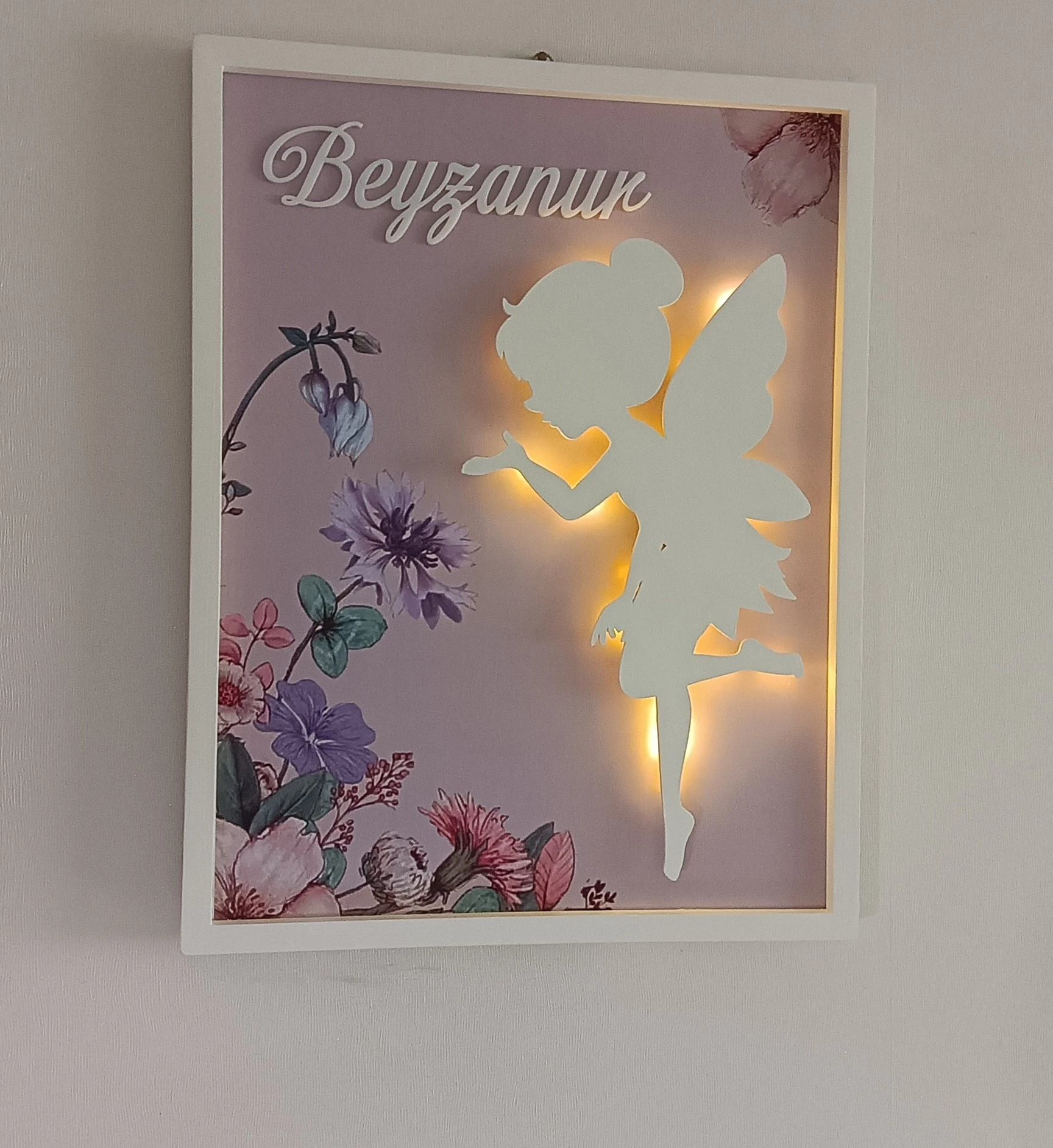 PERİ TEMALI KAPI SÜSÜ