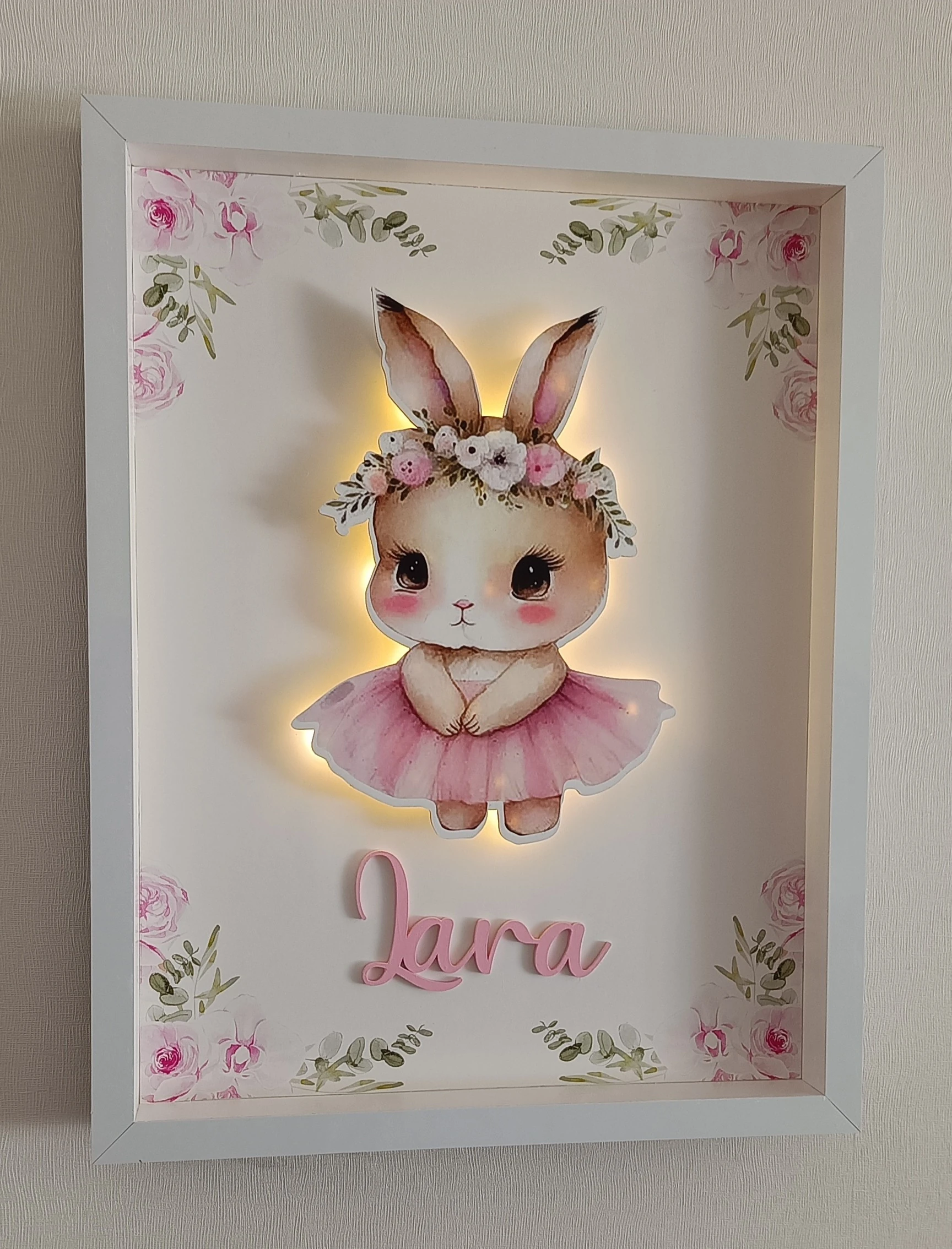 TAVŞAN TEMALI KAPI SÜSÜ