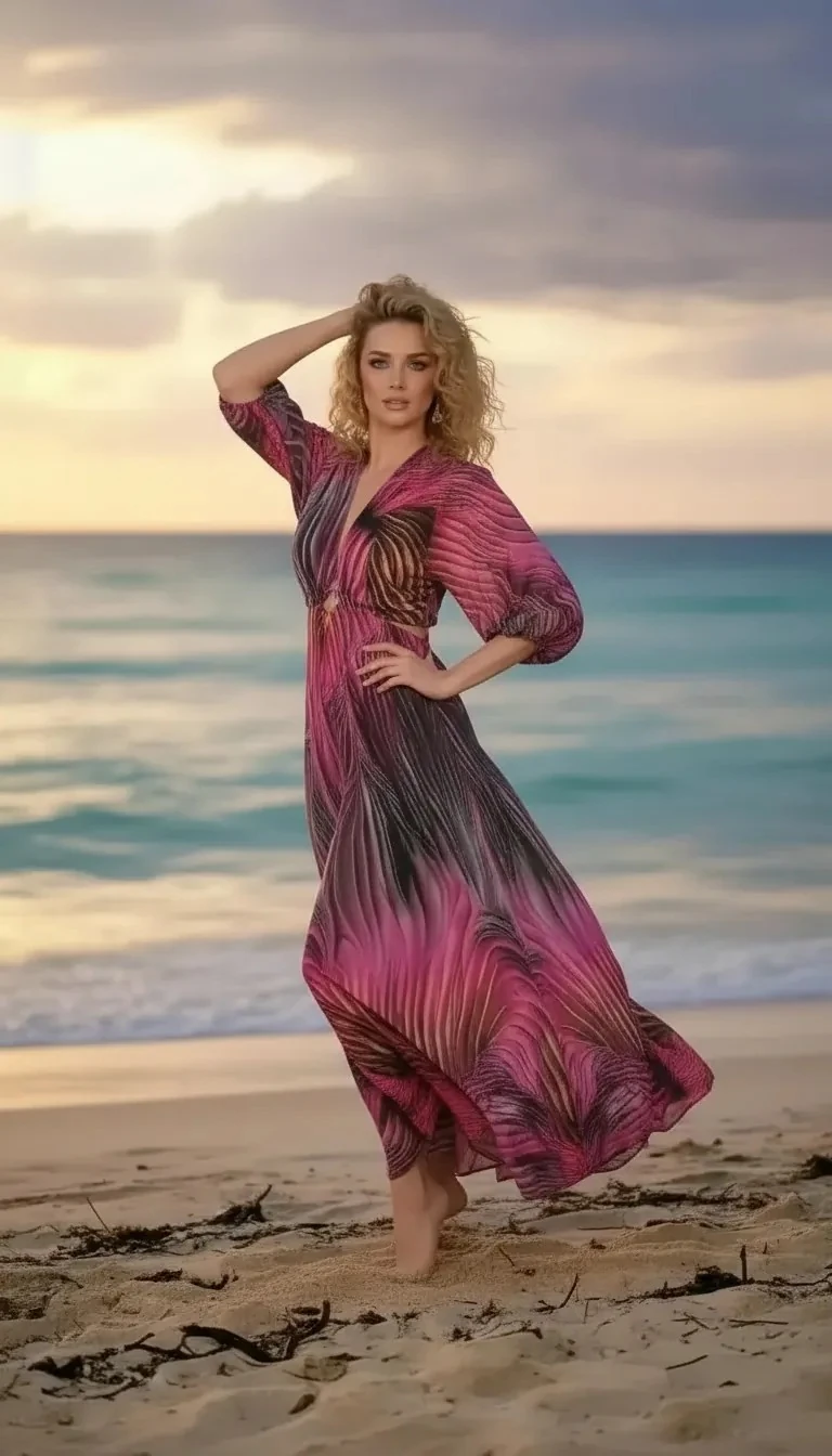 Sierra Otantik Roma Elbise