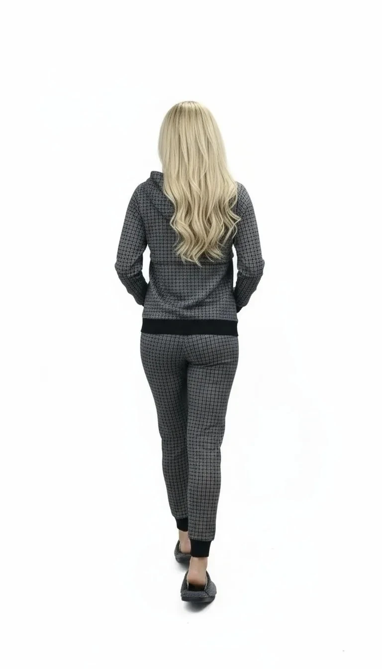 Kapşonlu Kadın Eşofman Takımı