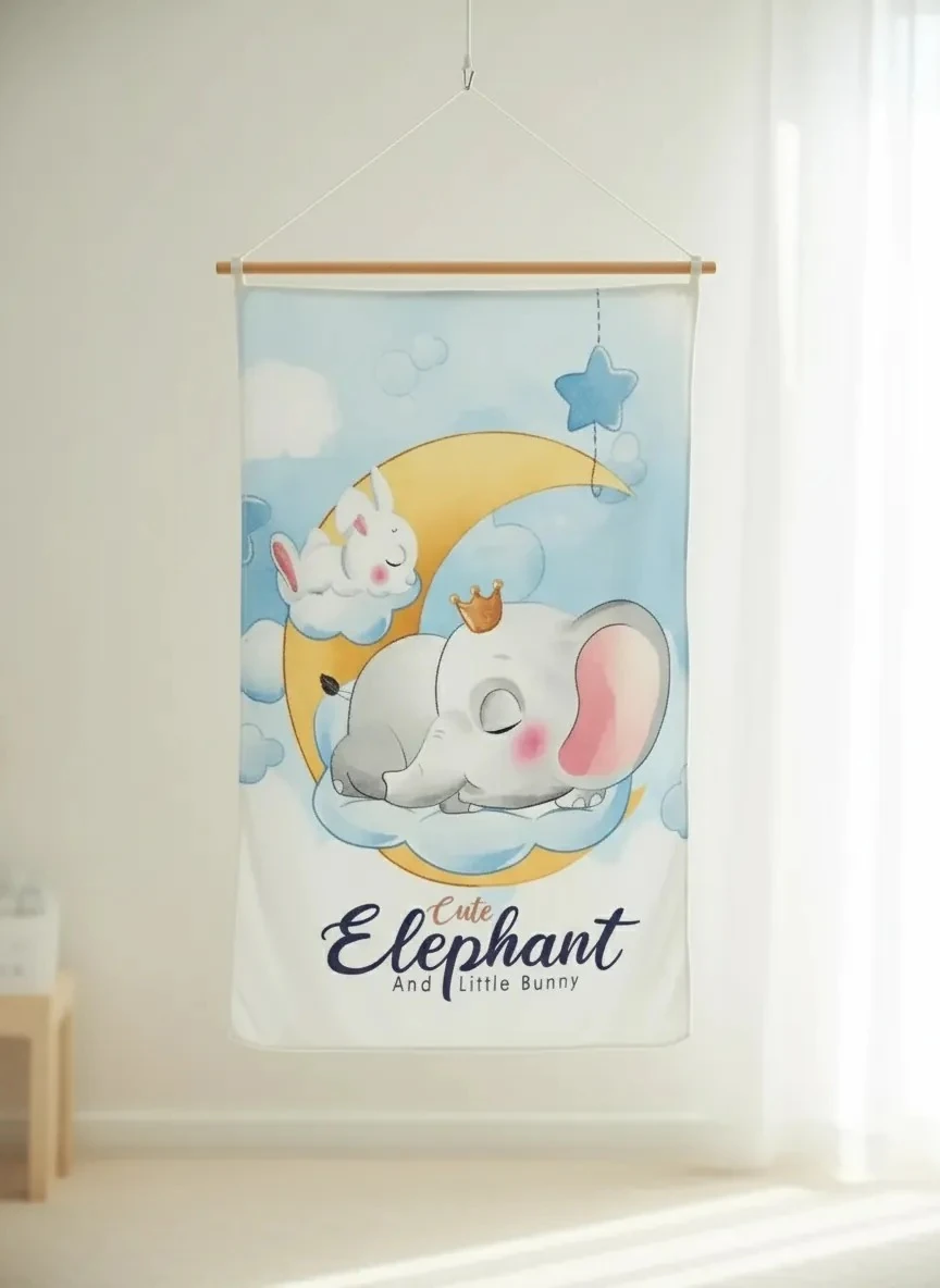 Polar Bebek Battaniyesi 3D Baskılı