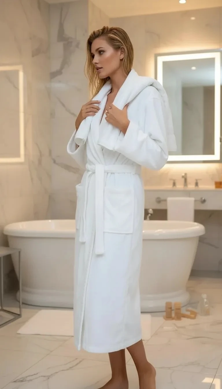 Sierra Otantik Lüx Bornoz