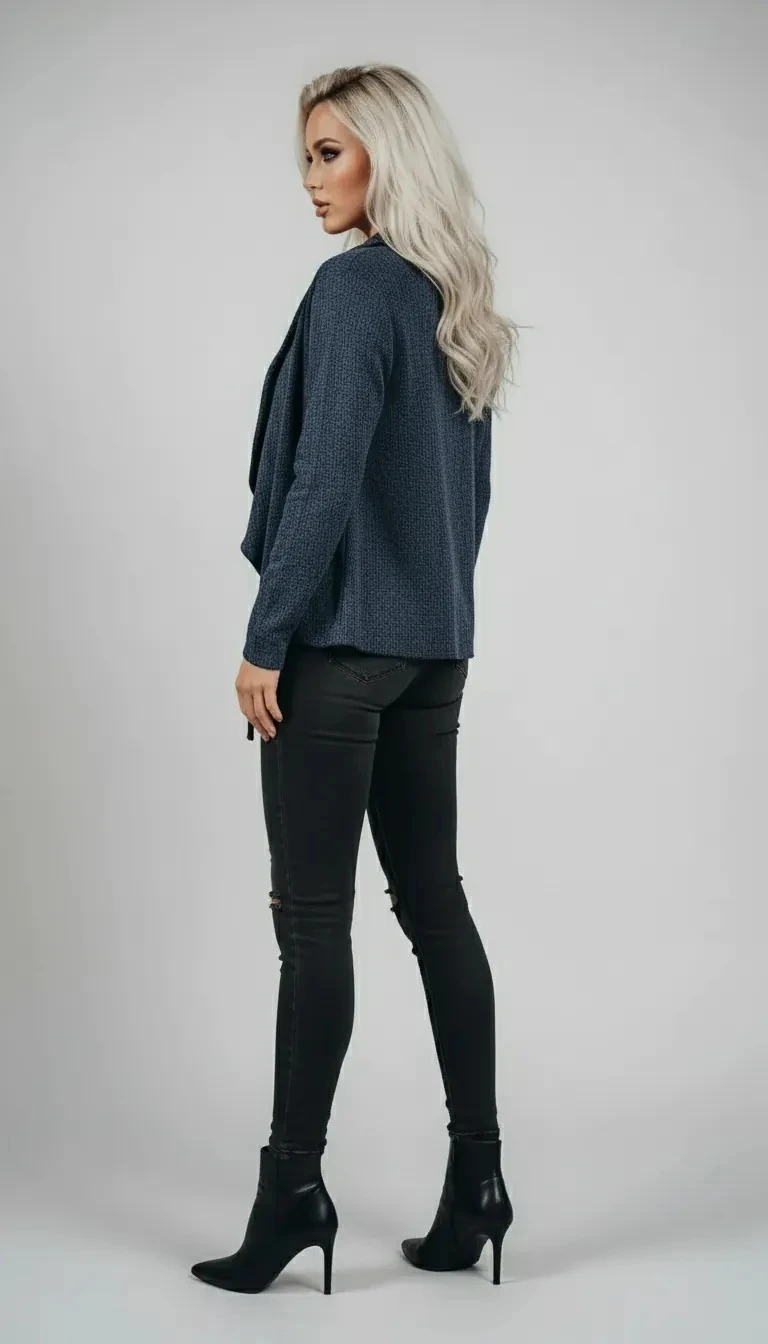 Sierra Otantik Asimetrik Hırka