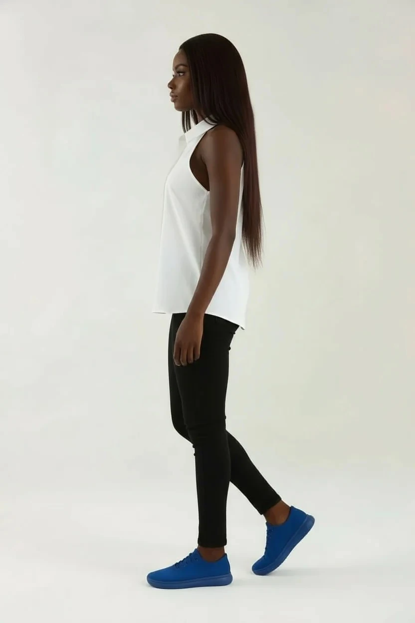 Sierra Otantik Kadın Kolsuz Gömlek – Halter Kesim, Klasik Yaka Düğmeli  Yazlık Bluz