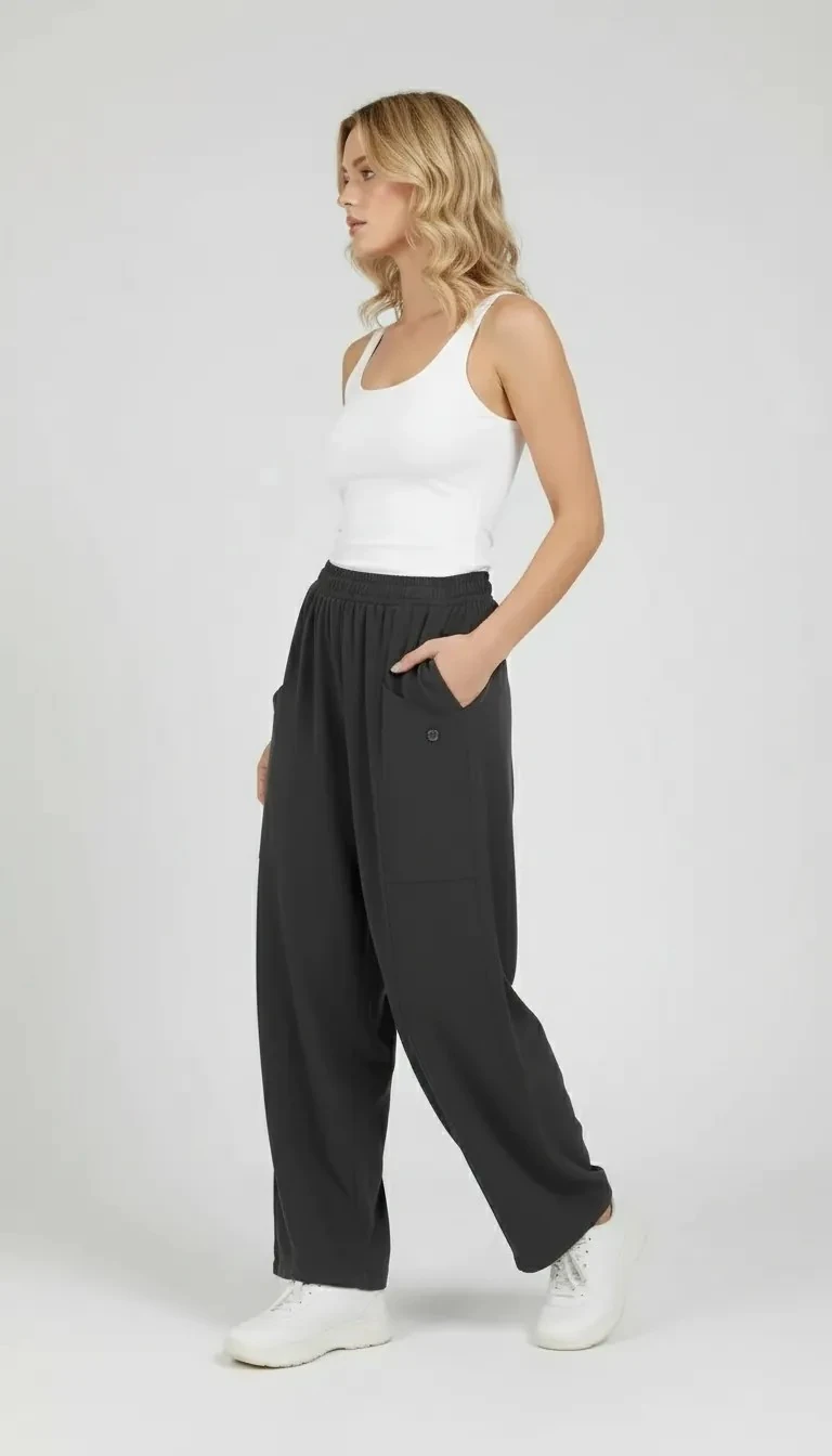 sierra Otantik Salaş Pantolon (Loose/Relaxed Fit Pants)