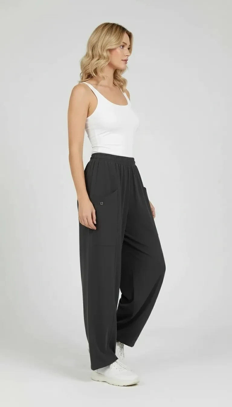 sierra Otantik Salaş Pantolon (Loose/Relaxed Fit Pants)
