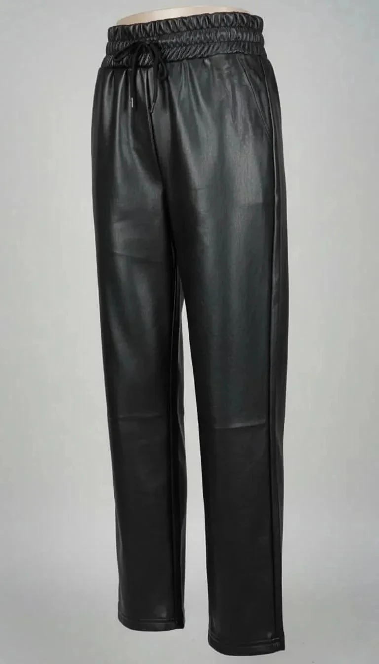 Suni Deri İçi Kadife Tayt