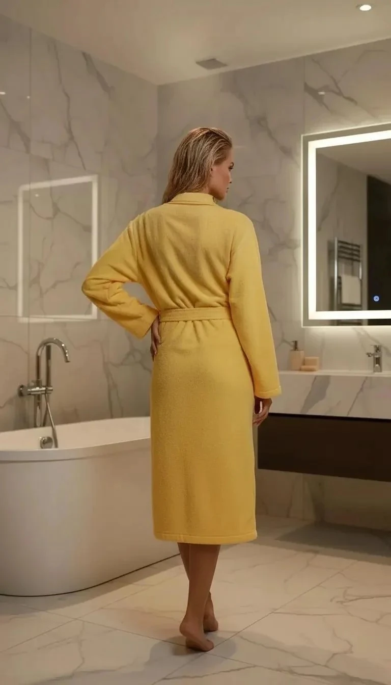 Sierra Otantik Lüx Şalyaka Bornoz