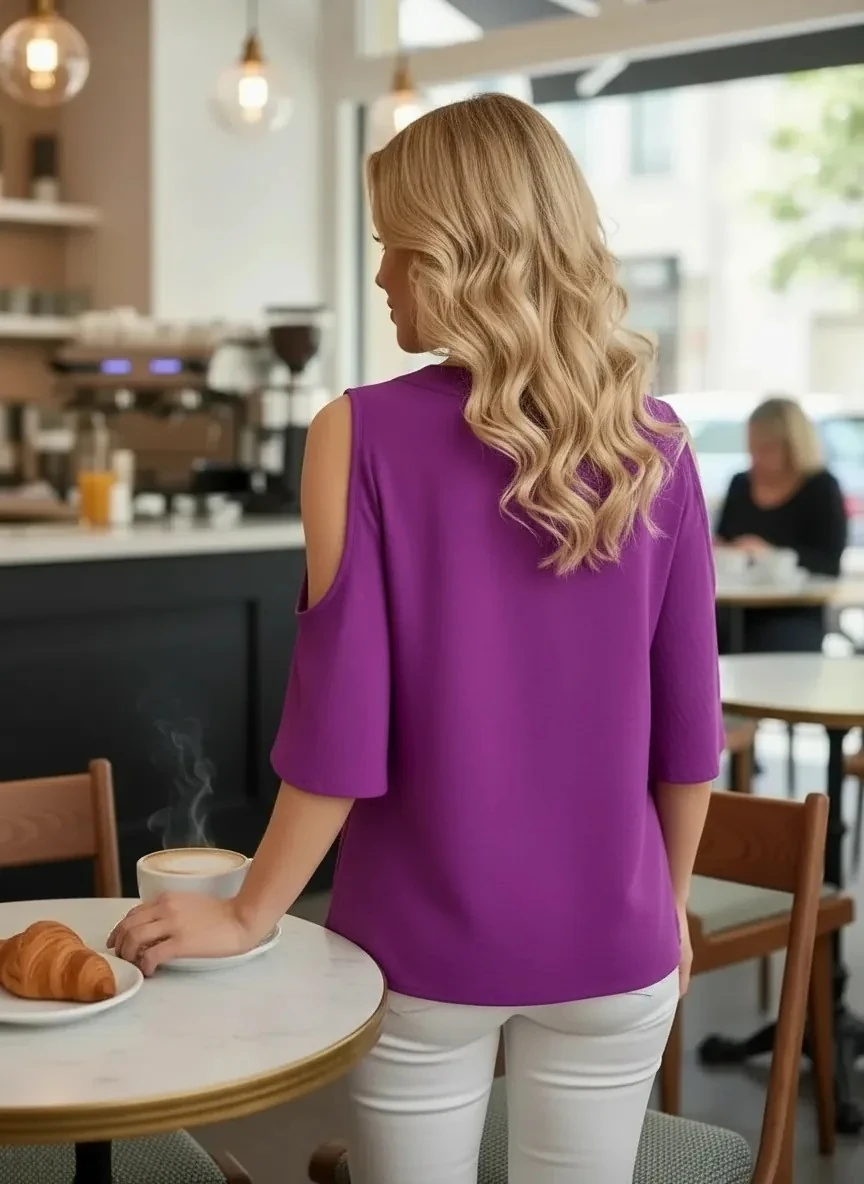 Sierra Otantik Airobin Omuz Detaylı Bluz