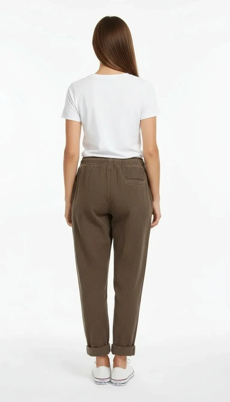 Sierra Lusso Simli Yama İtalyan Pantolon