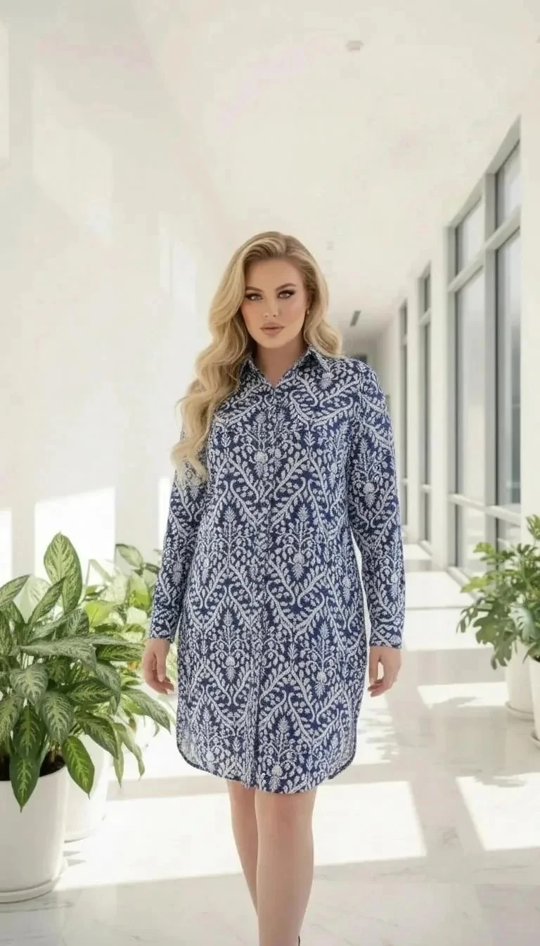 Sierra Otantik Siena Gömlek Elbise