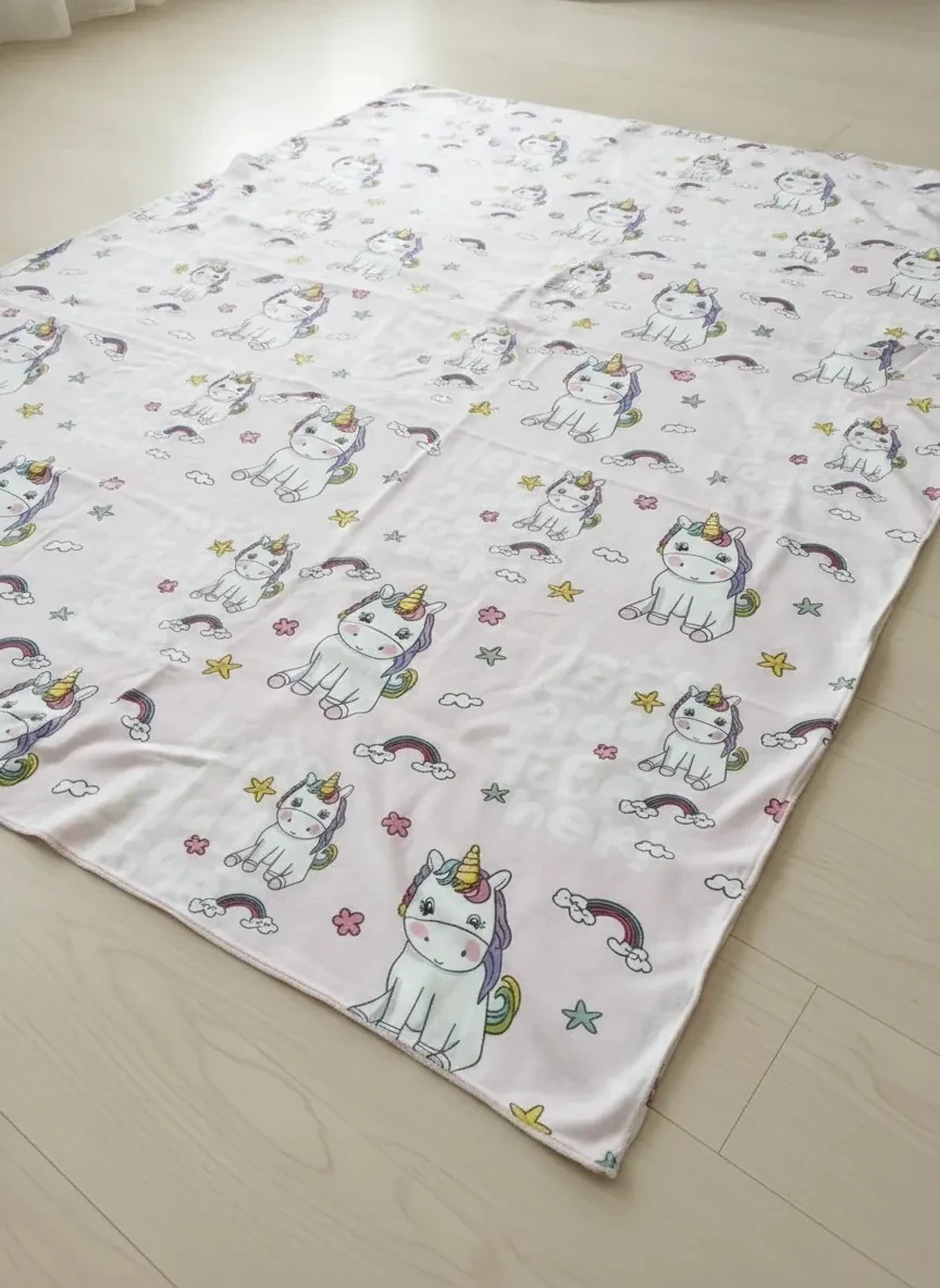 Polar Bebek Battaniyesi 3D Baskılı - ÜNİKORN