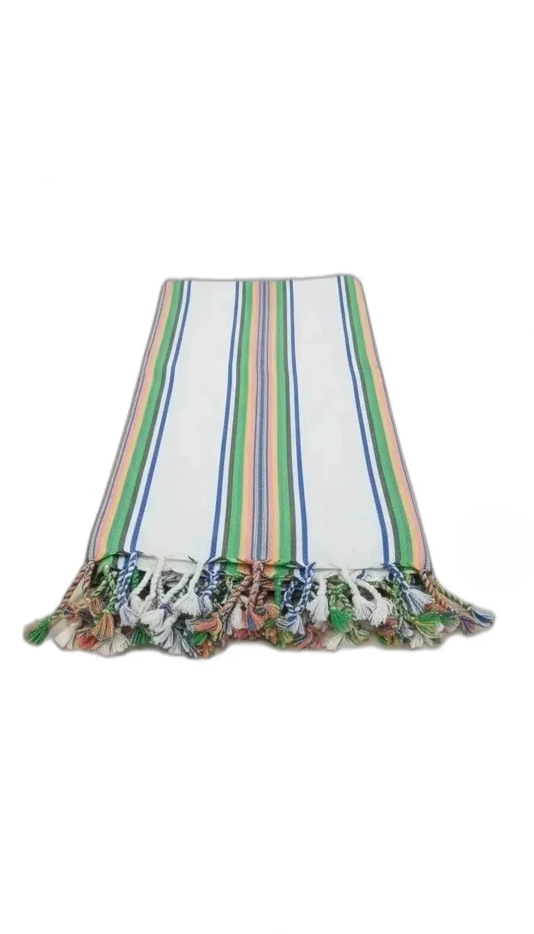 pamuk keten peştemal - açık yeşil