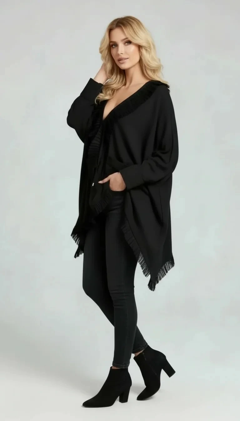 Sierra Otantik Fırfırlı Detaylı Ceket