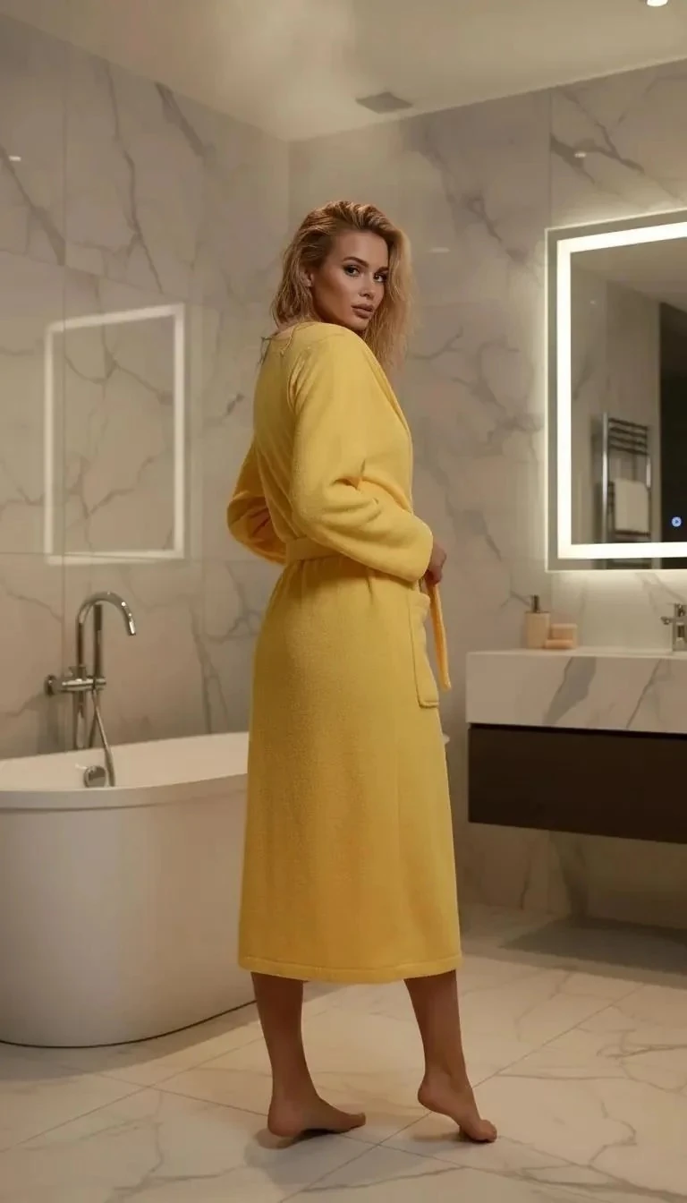 Sierra Otantik Lüx Şalyaka Bornoz