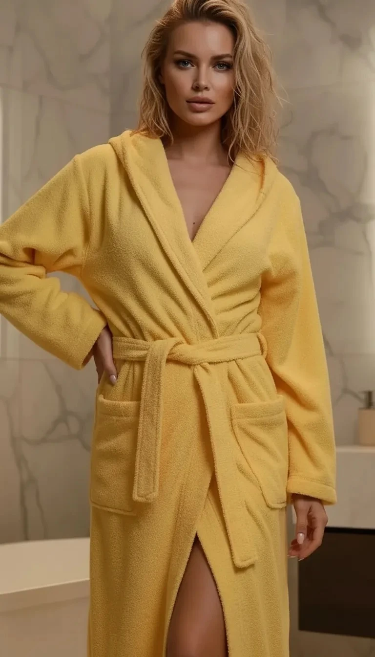 Sierra Otantik Lüx Şalyaka Bornoz