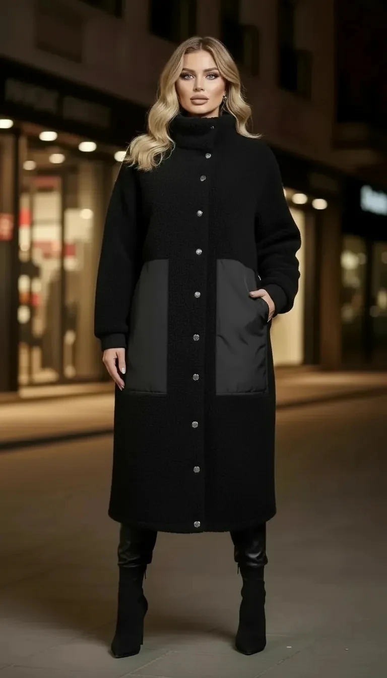 Sierra Otantik Soft Çıtçıtlı Kaban Ceket