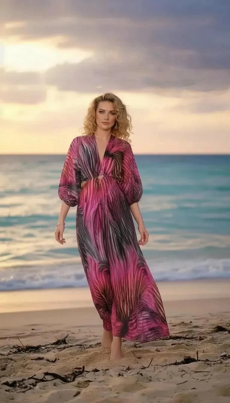 Sierra Otantik Roma Elbise