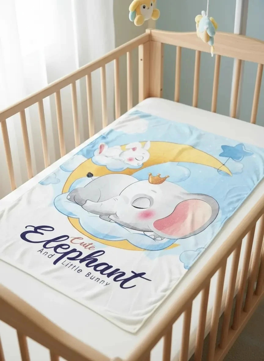 Polar Bebek Battaniyesi 3D Baskılı