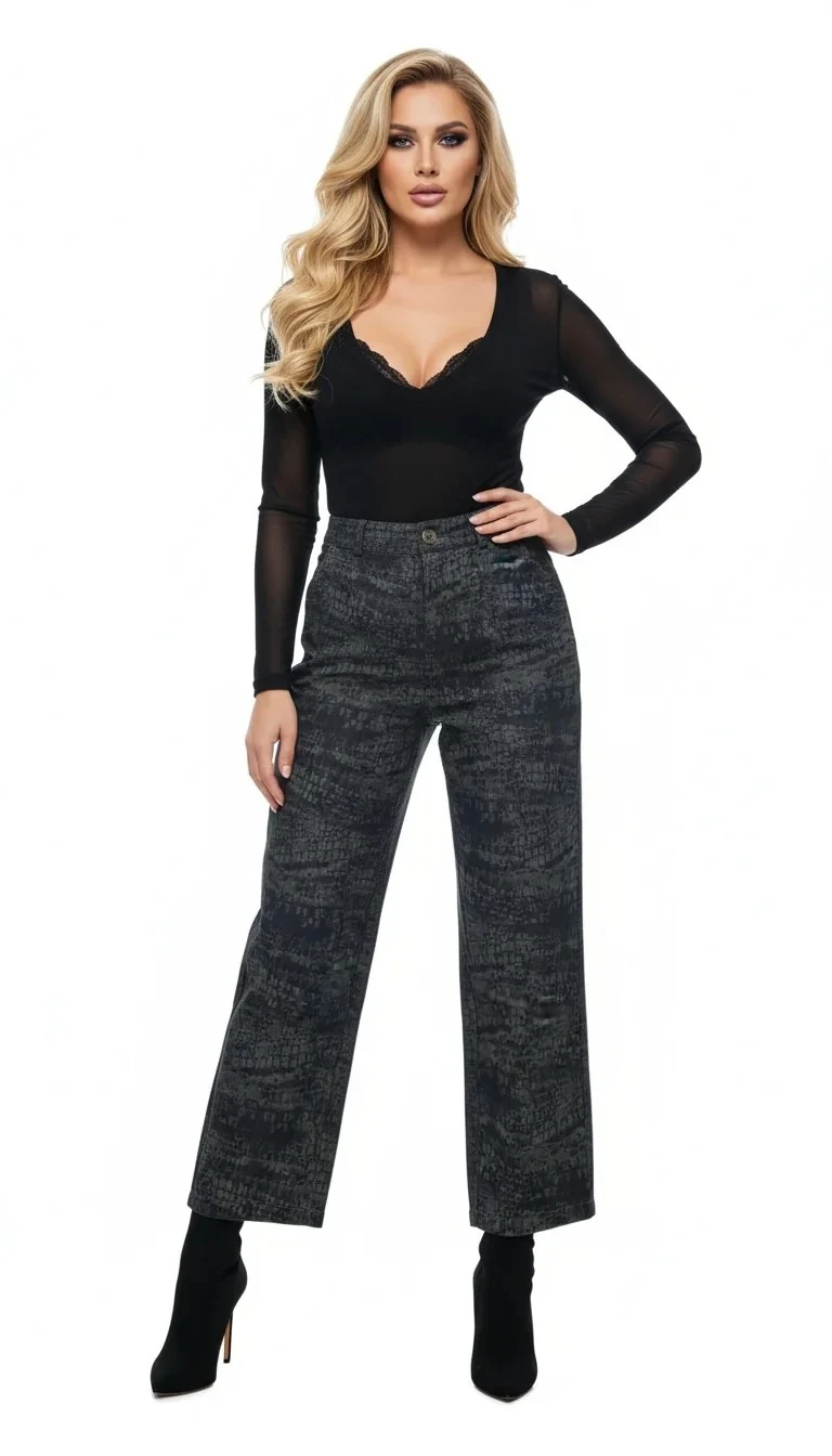 Sierra Jungle Chic İtalyan Pantolon