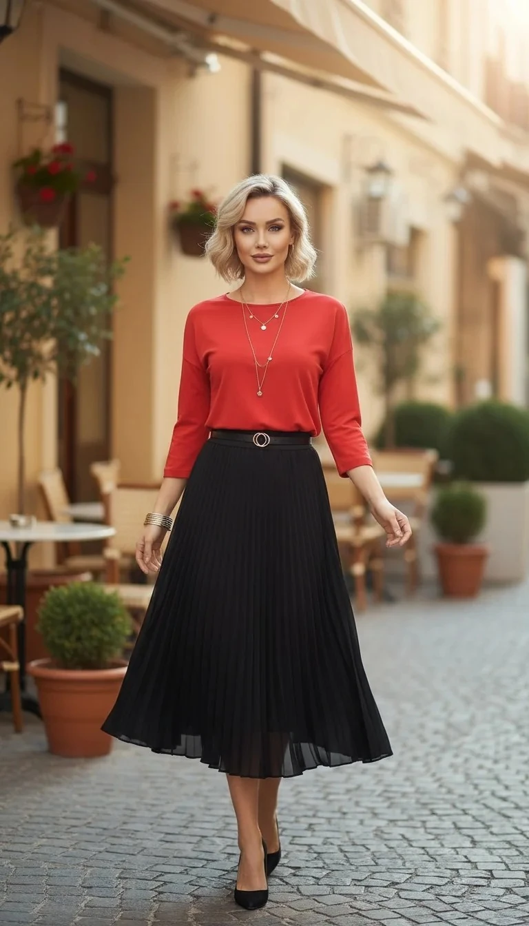 Kadın Basic Relax Fit Dökümlü Yarım Kol Triko Kazak