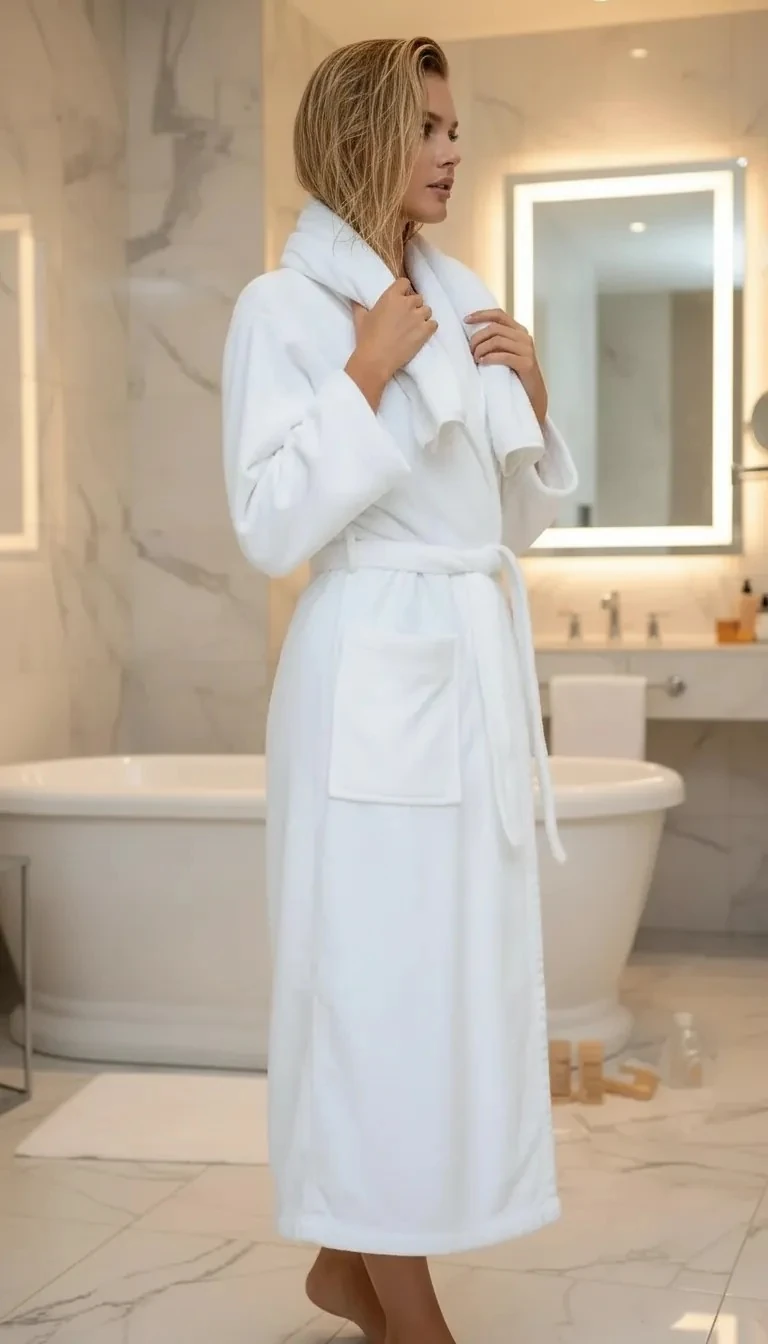 Sierra Otantik Lüx Bornoz