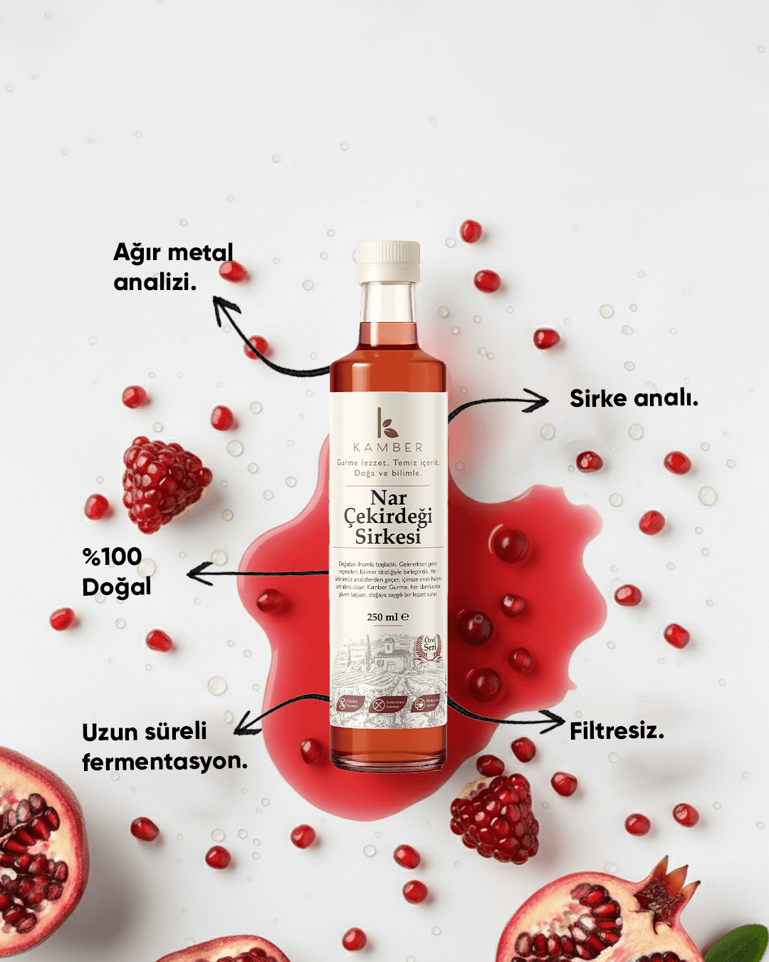 Nar Çekirdeği -250 ML (15 Ay Dinlendirilmiş)