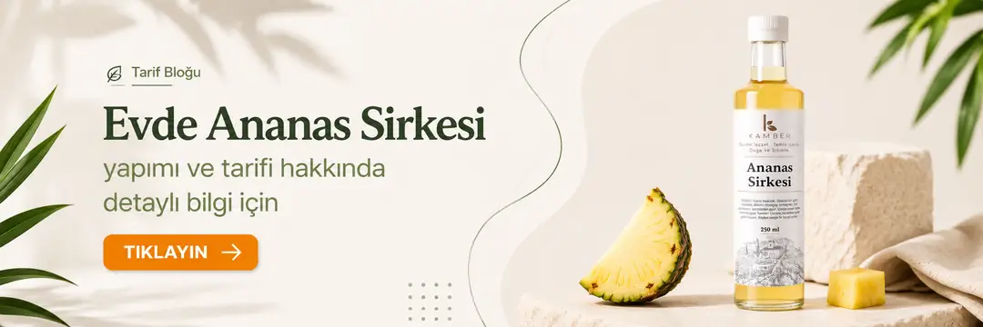 Evde Ananas Sirkesi Tarifi