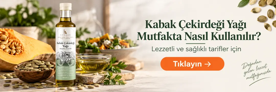 Kabak Çekirdeği Yağı Mutfakta Nasıl Kullanılır?