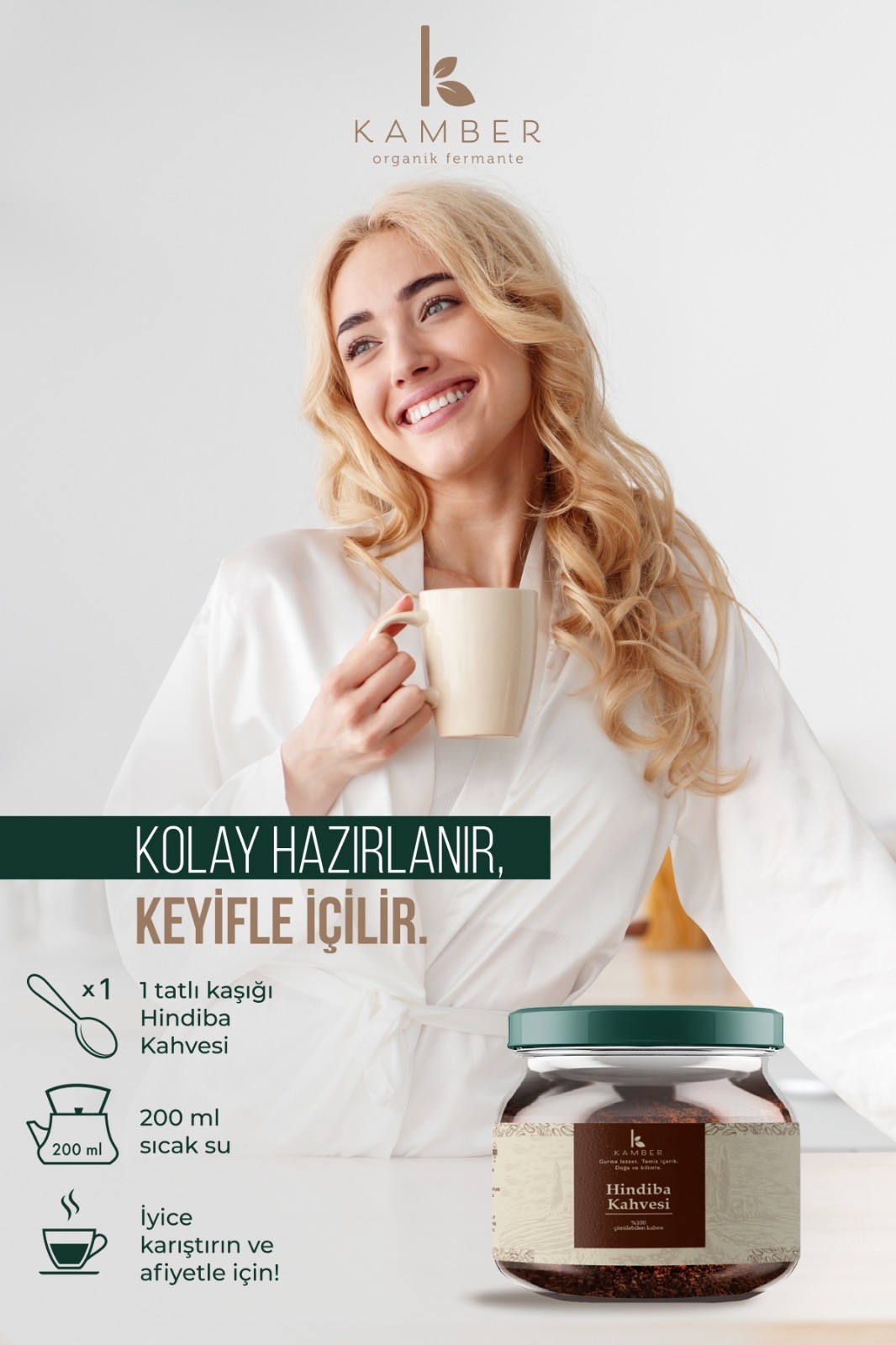 Hindiba Kahvesi  - 150gr (1 aylık kullanım)