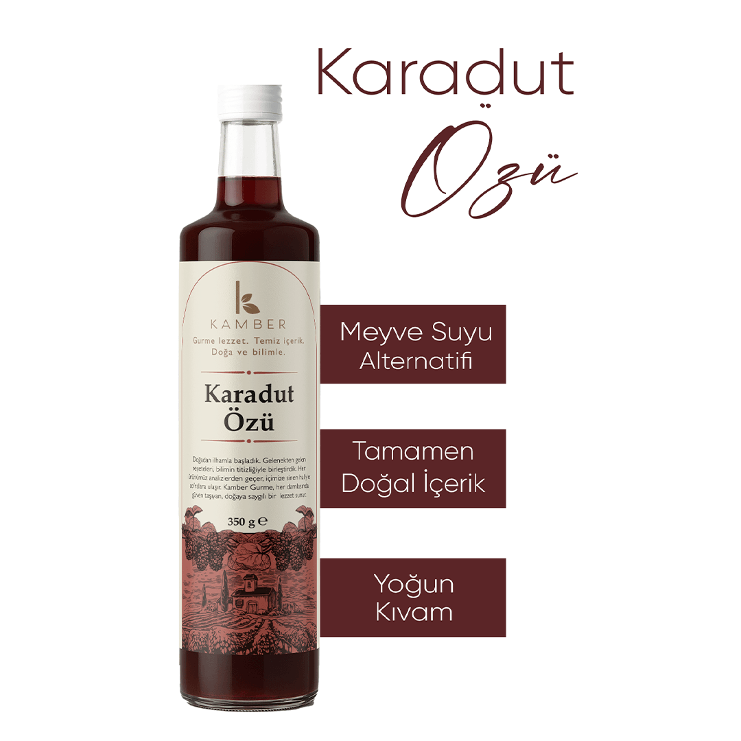 Doğal Karadut Özü - 350gr