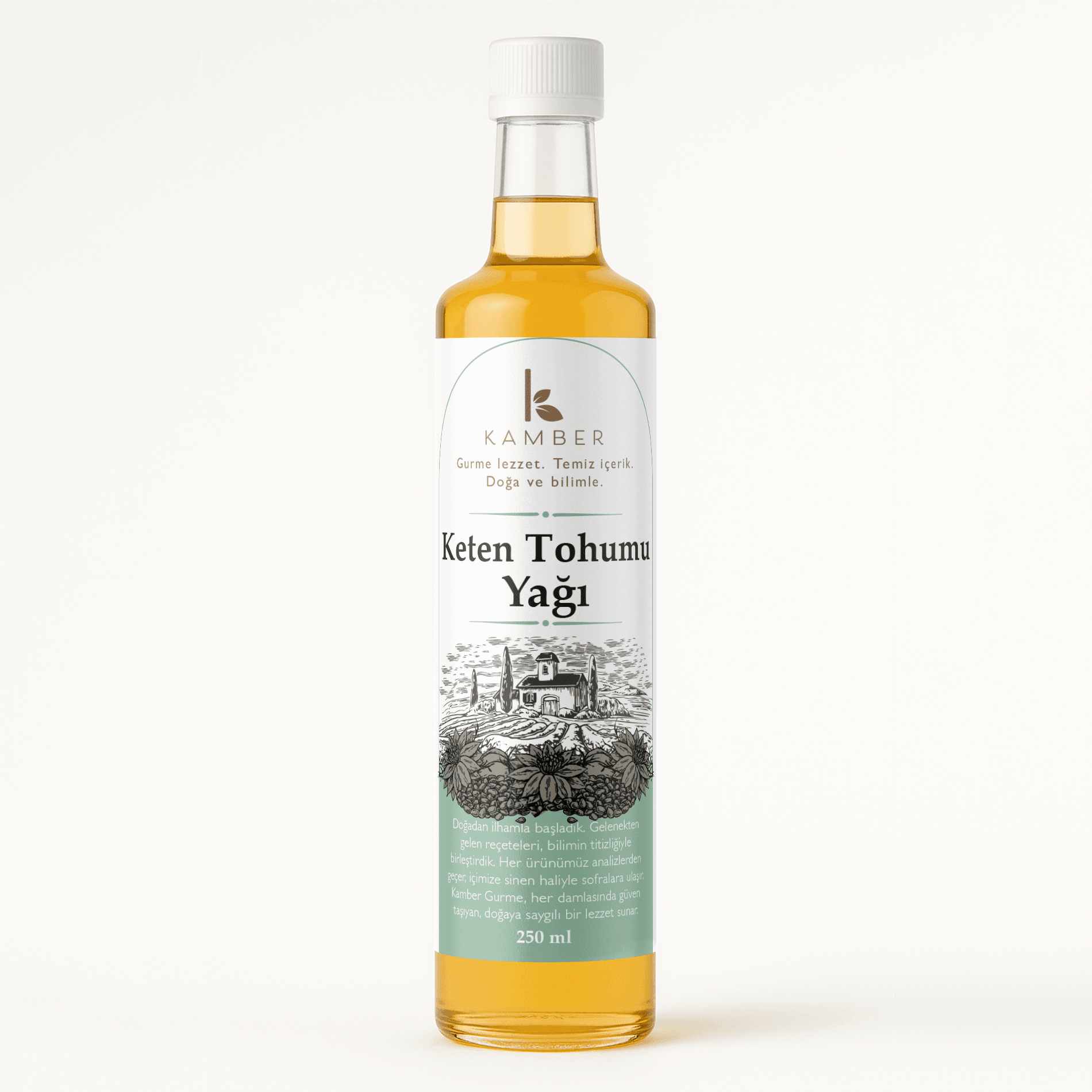 Keten Tohumu Yağı 250 ml - Soğuk Sıkım