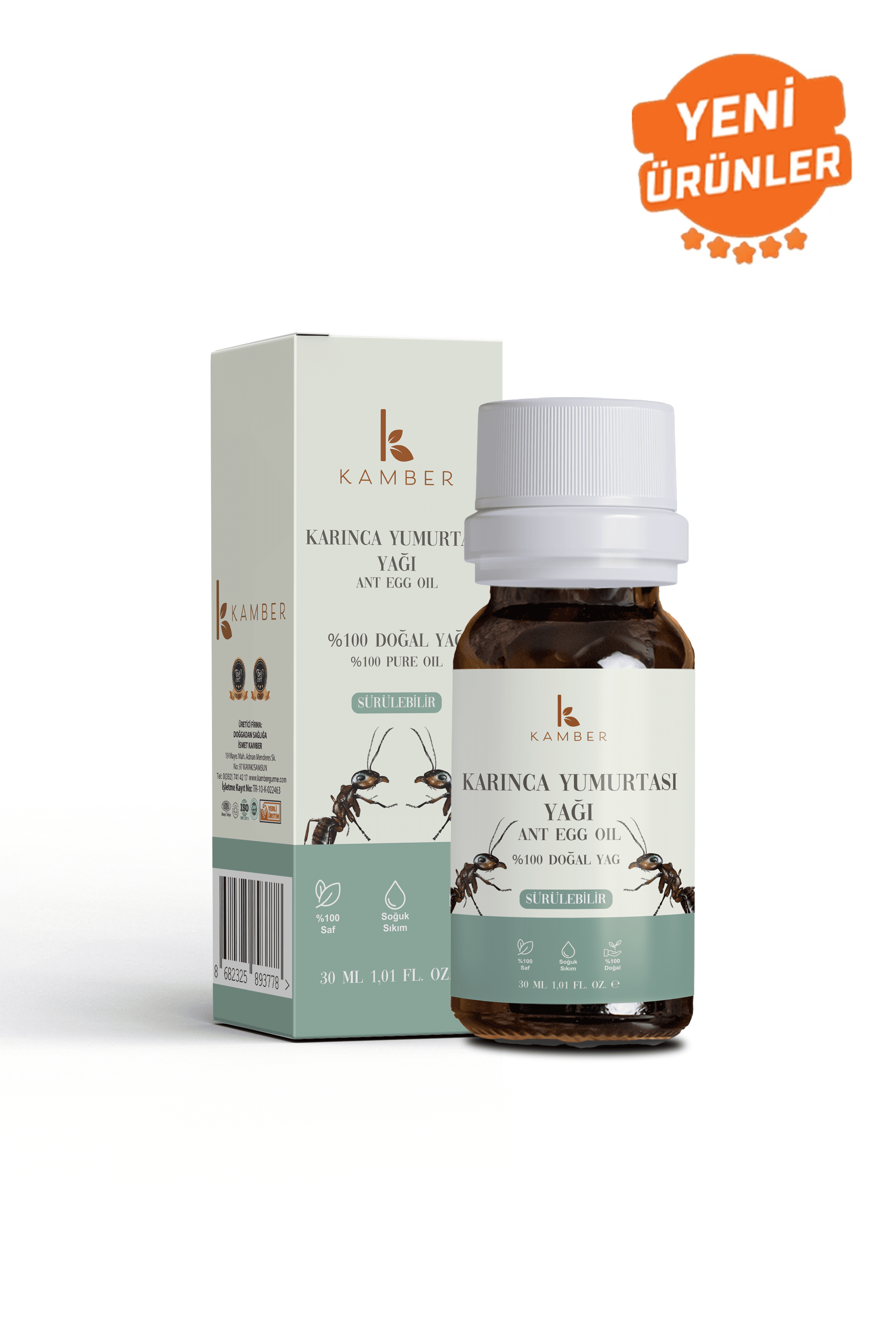 Karınca Yumurtası Yağı 30ml - Tüy Dökücü - Tüy Azaltıcı Etki