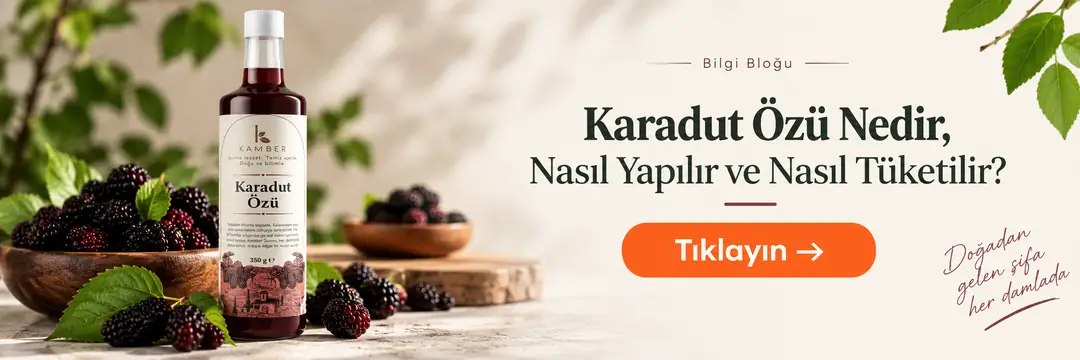Karadut Özü Nedir, Nasıl Yapılır ve Nasıl Tüketilir