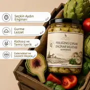 Fesleğenli Çanak Enginar Salatası - 390G 