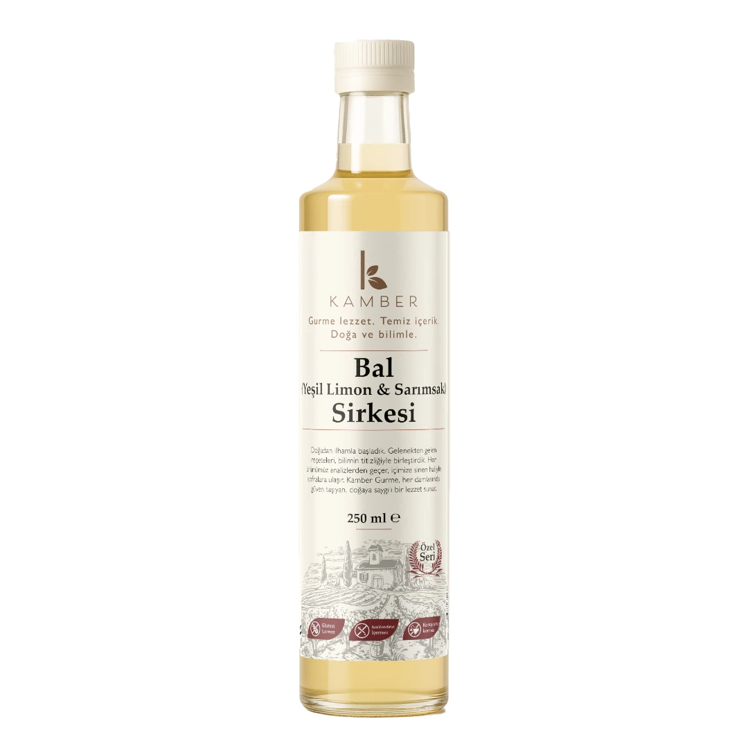  Bal - Sirkesi 250 ML (+6 çeşit sirke ) (18 Ay Dinlendirilmiş)